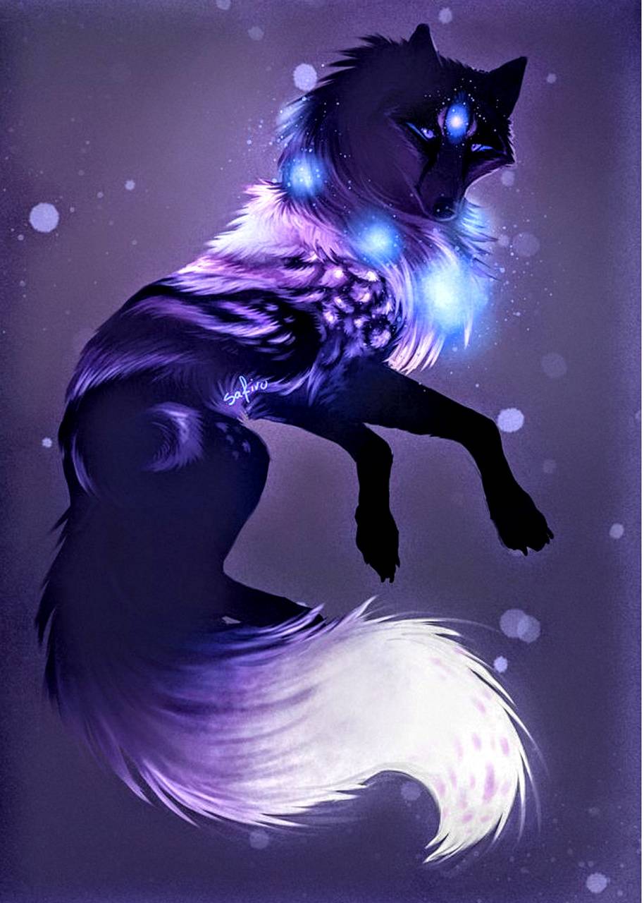 Cute Wallpapers Galaxy Wolf / Neon galaxy wolf keyboard pragramy ў