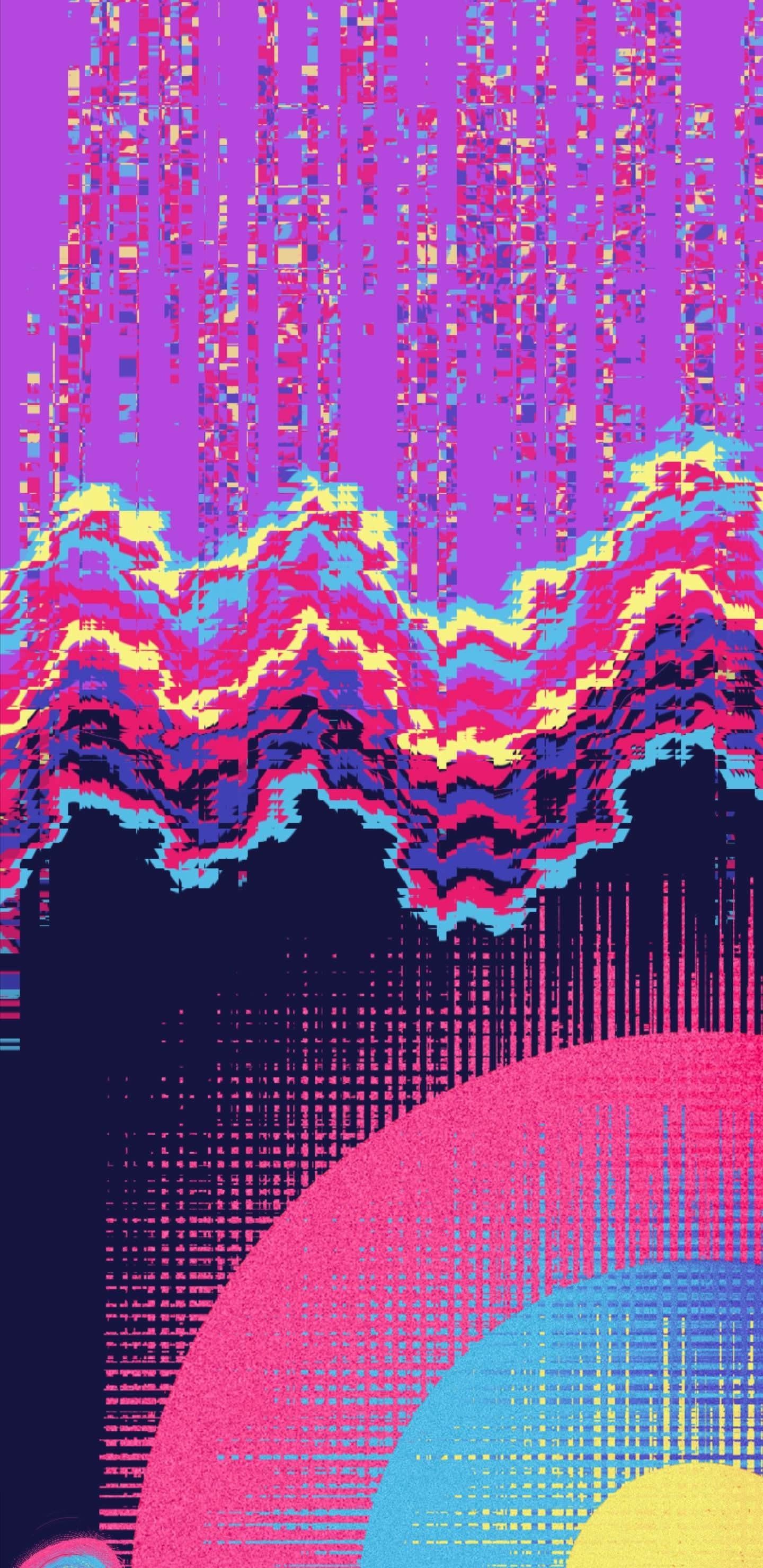 Glitch Iphone Wallpapers Wallpaper Cave 1934