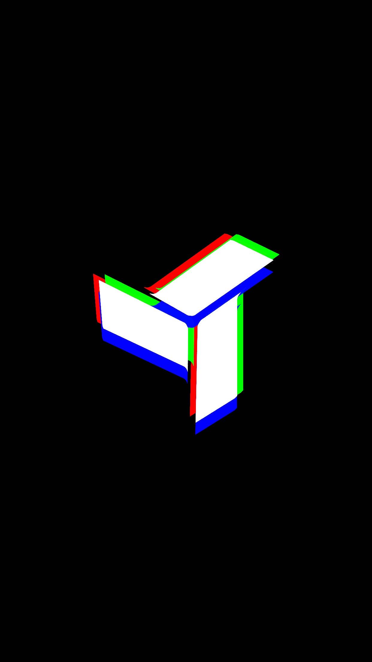 EDEN Glitch Wallpaper (Black version)