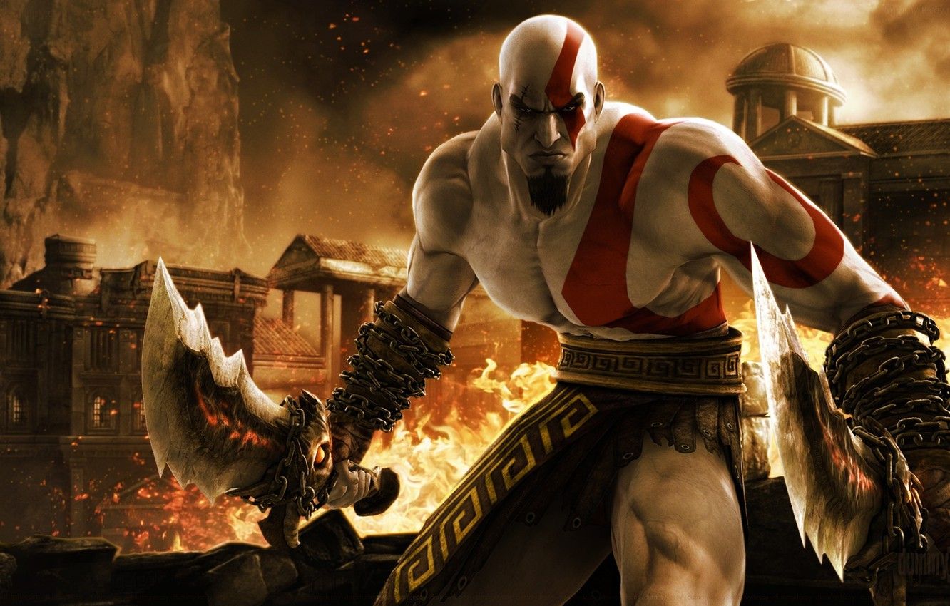 Wallpaper the game, game, Kratos, kratos, God of war, ps God of War Ascension image for desktop, section игры