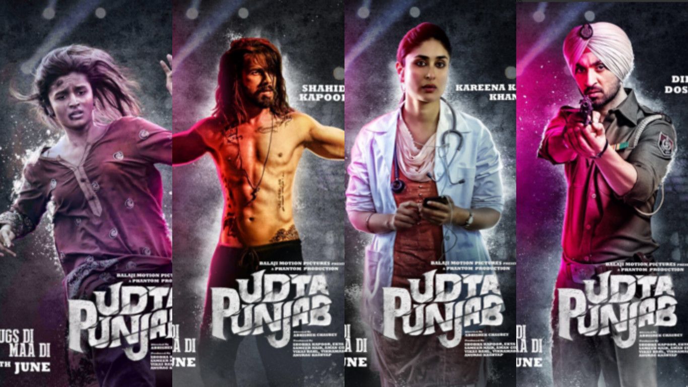 Check Out the First look of Alia, Kareena, Shahid & Diljit from Udta Punjab Movie with Video