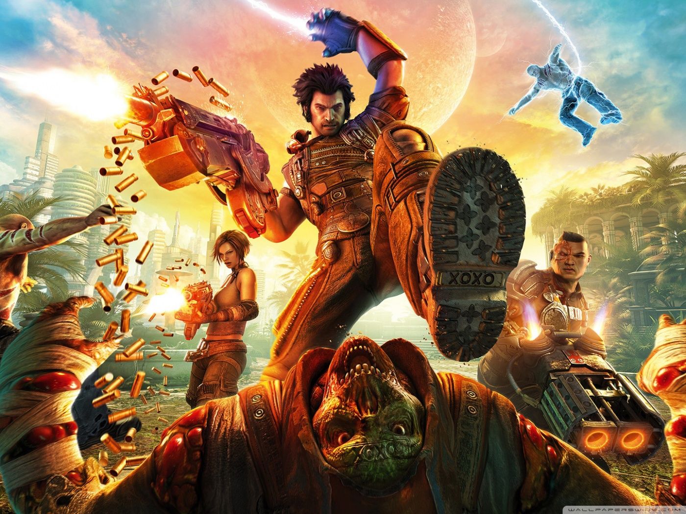 Bulletstorm Ultra HD Desktop Background Wallpaper for 4K UHD TV, Widescreen & UltraWide Desktop & Laptop, Tablet