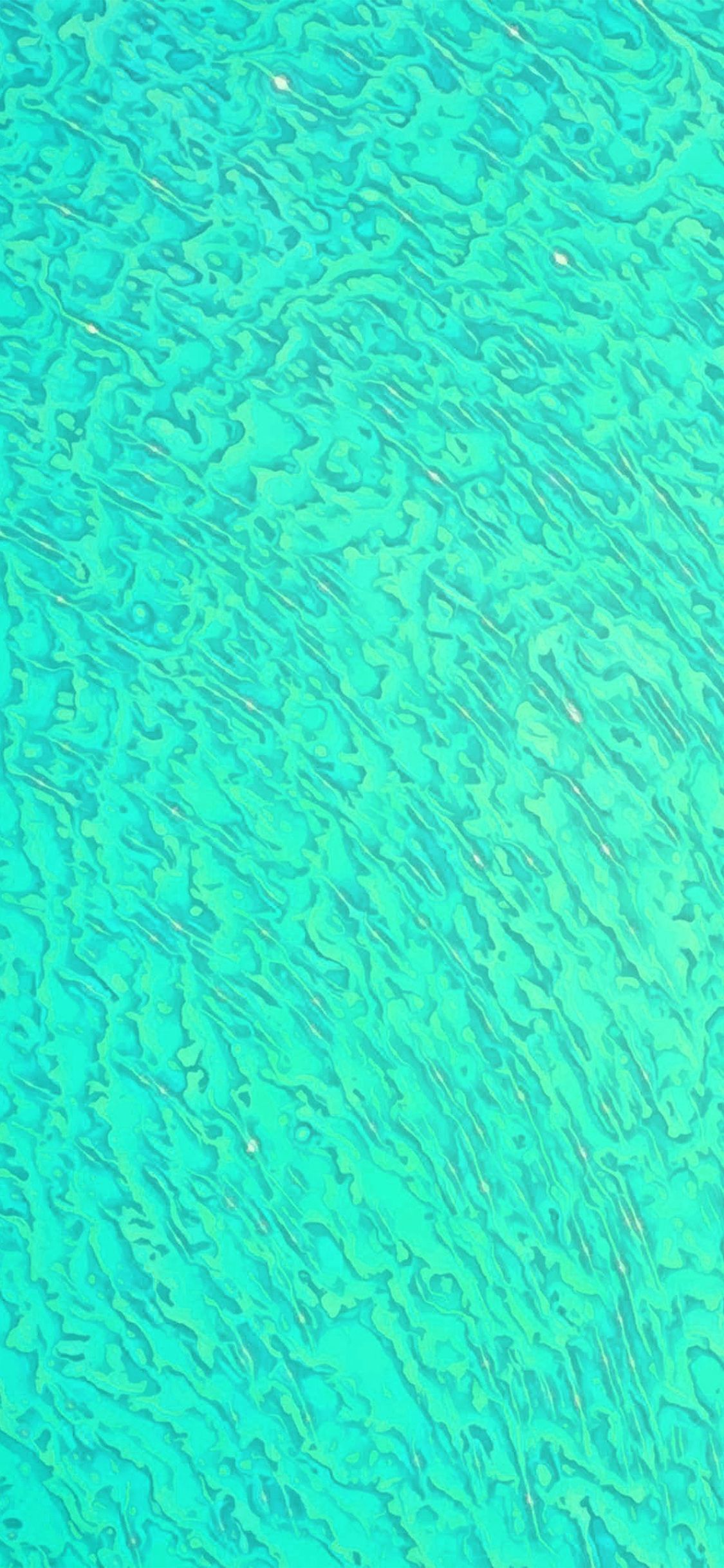 Sea Green Pattern Wallpaper