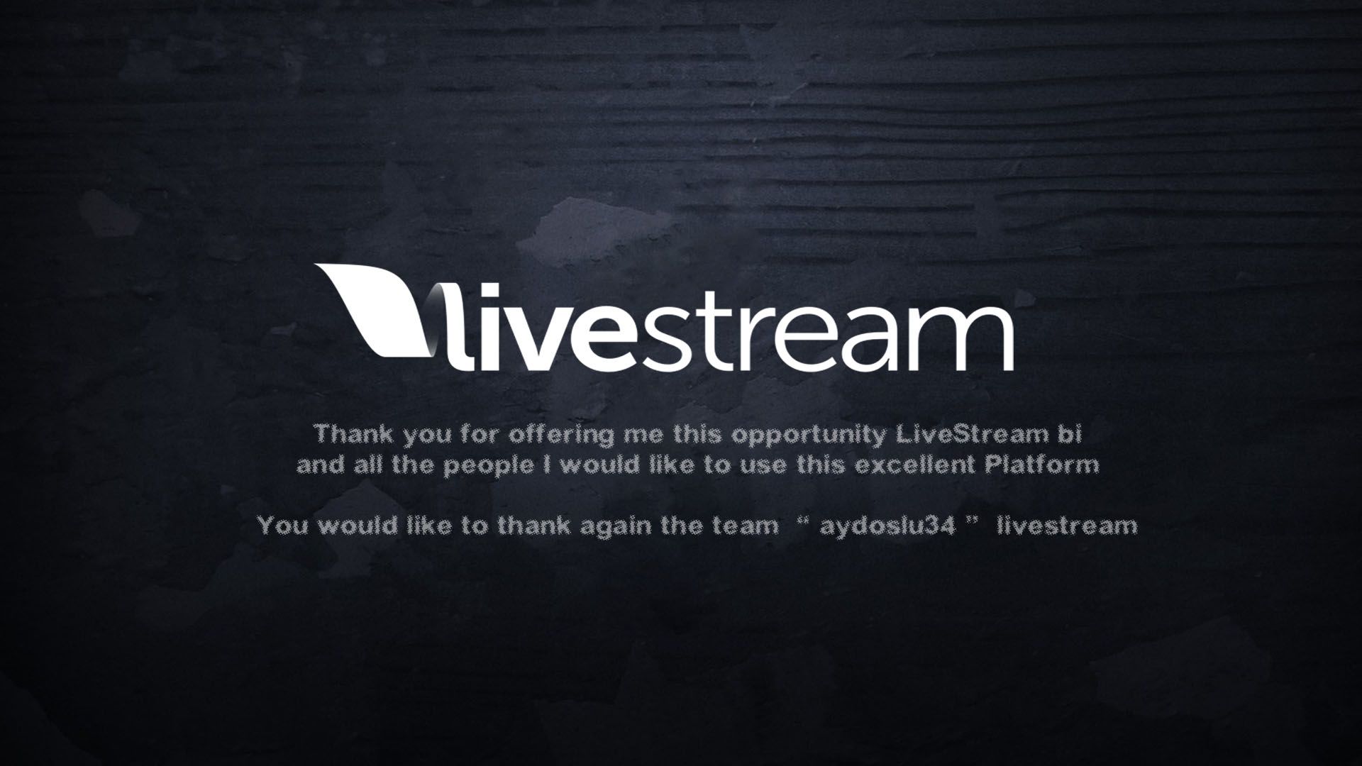 LiveStream Thank wallpaper. LiveStream Thank