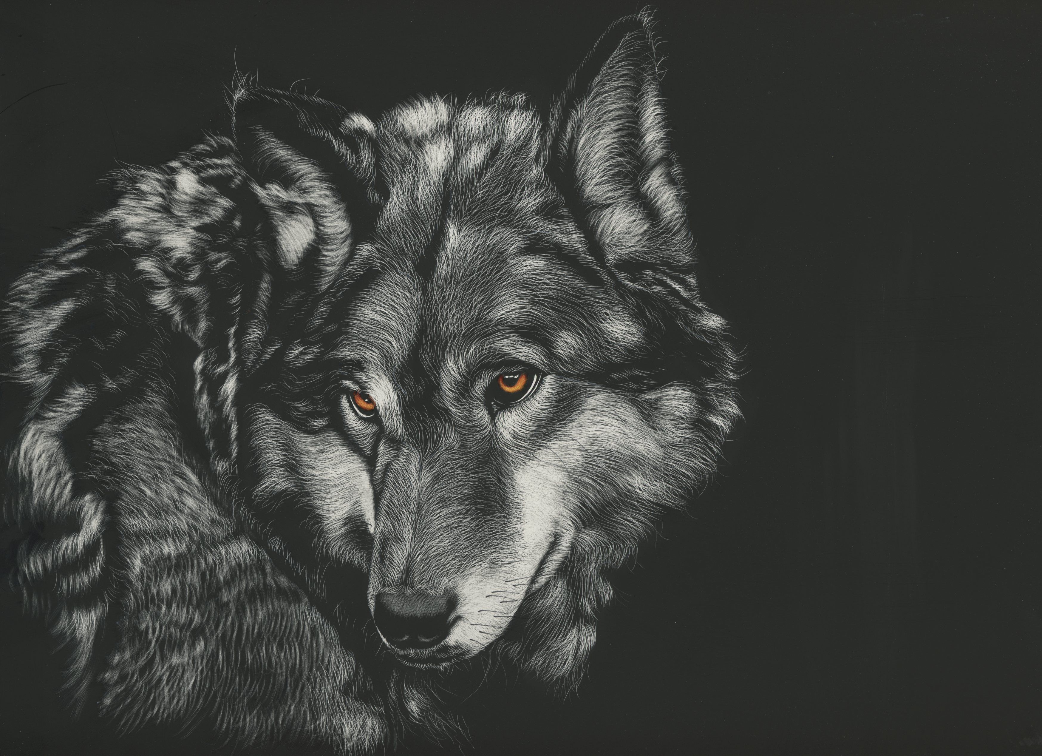 Wolf Painting 4k Samsung Galaxy Note S S SQHD HD 4k Wallpaper, Image, Background, Photo and Picture