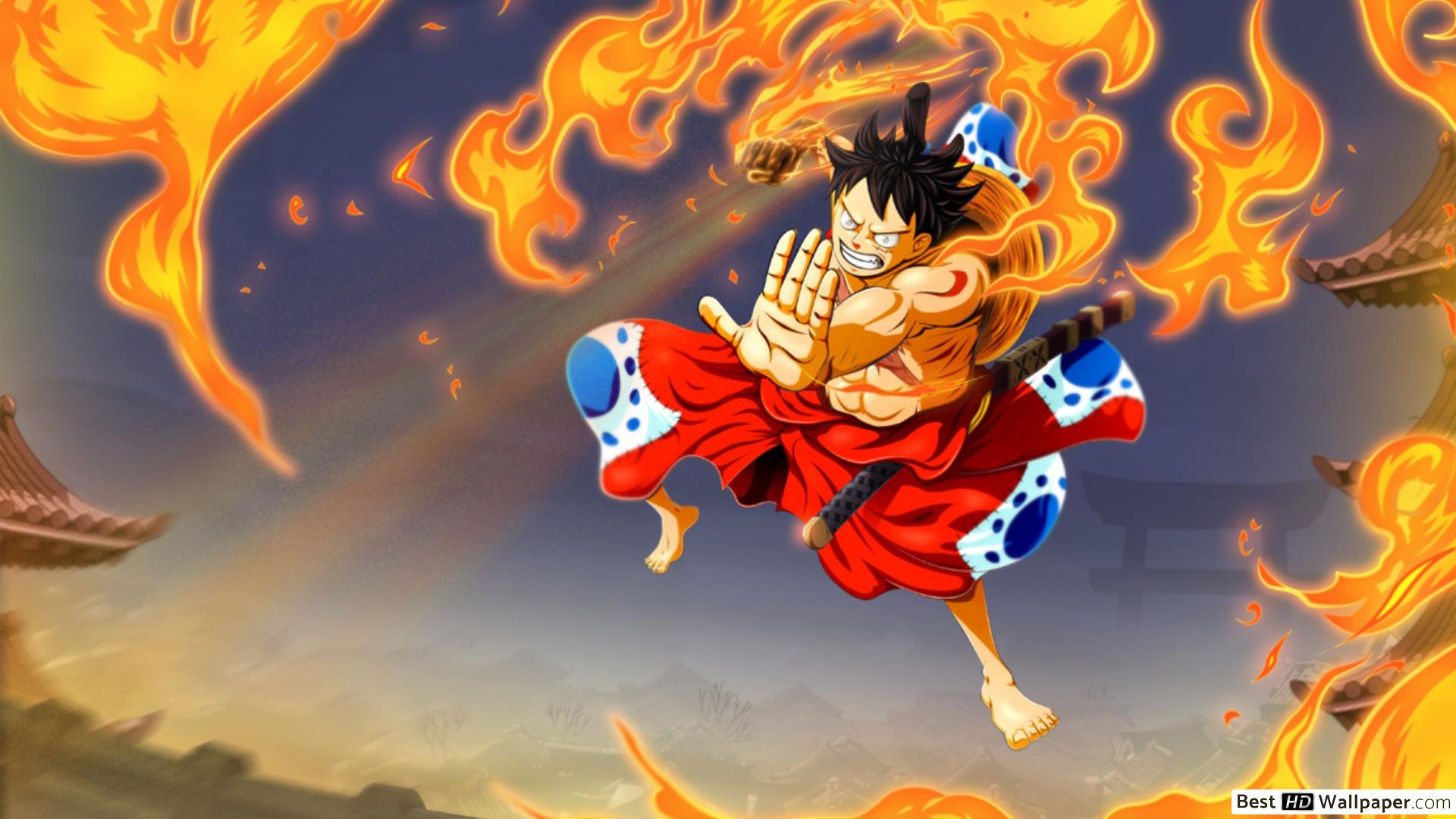One Piece Gun, Monkey D. Luffy HD wallpaper download