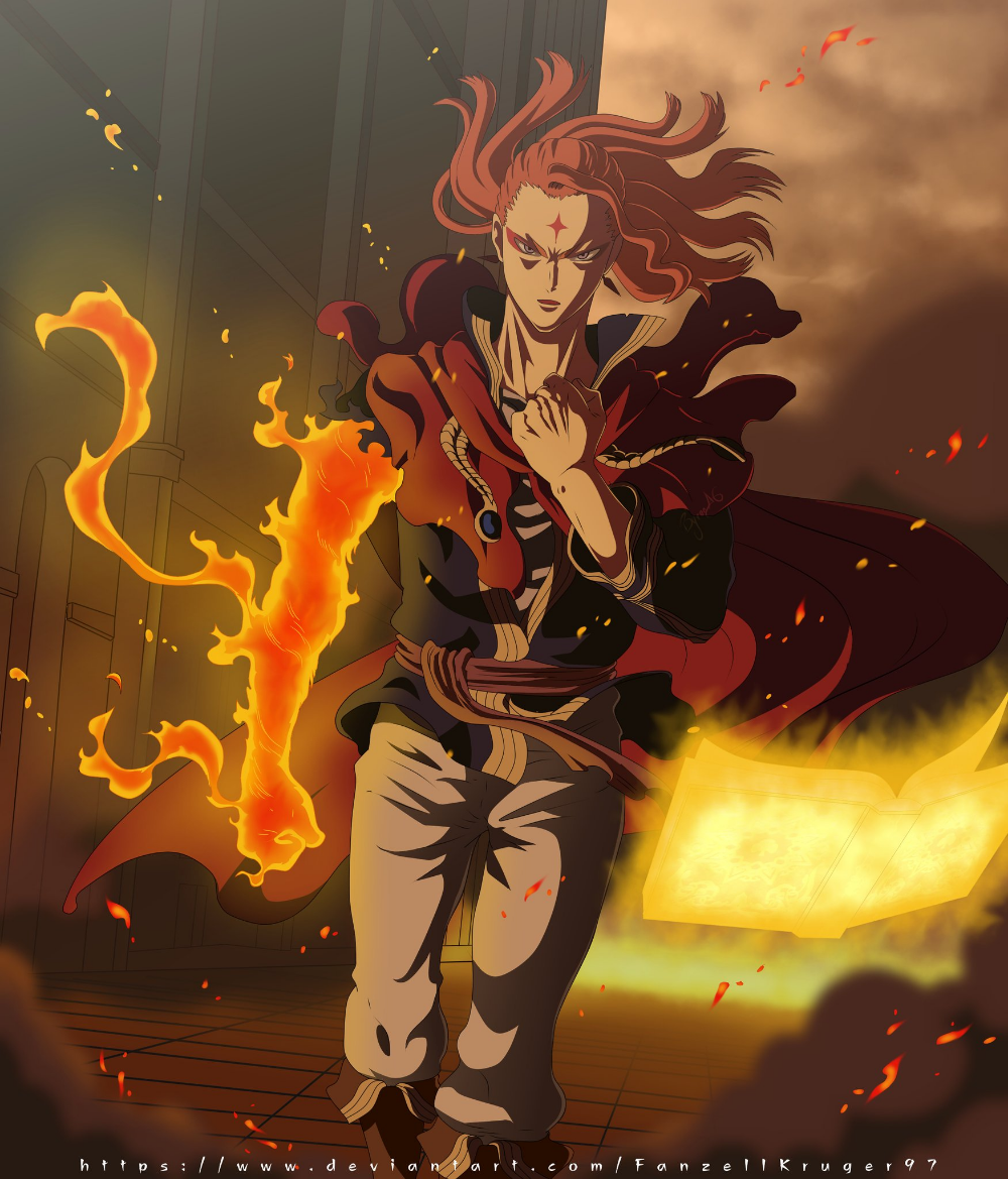 Les meilleures image de Fuegoleon Vermillion en 2020. anime, personnages, black clover asta