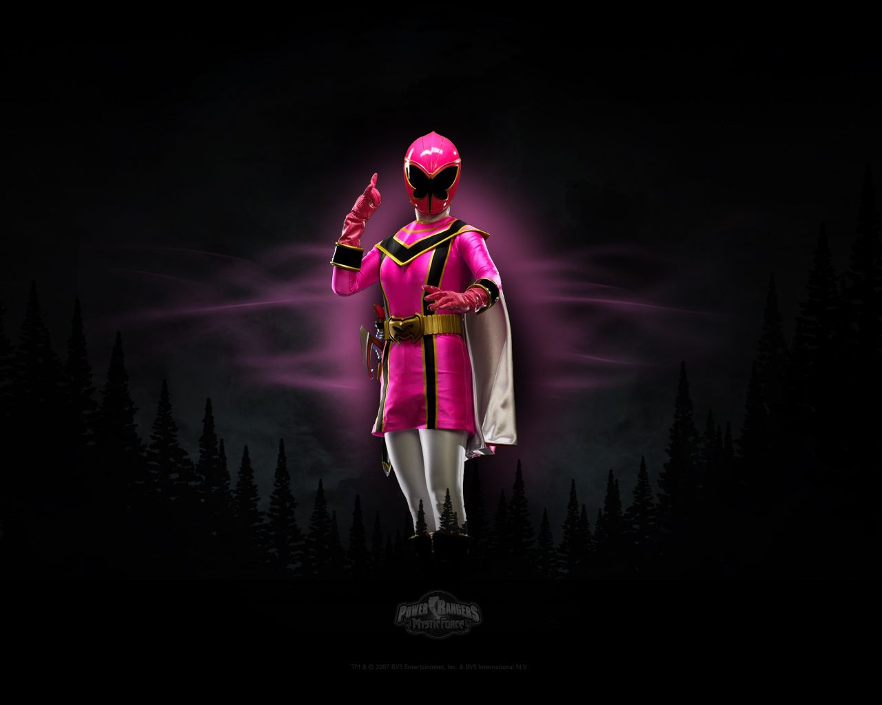 Pink Power Ranger Wallpaper