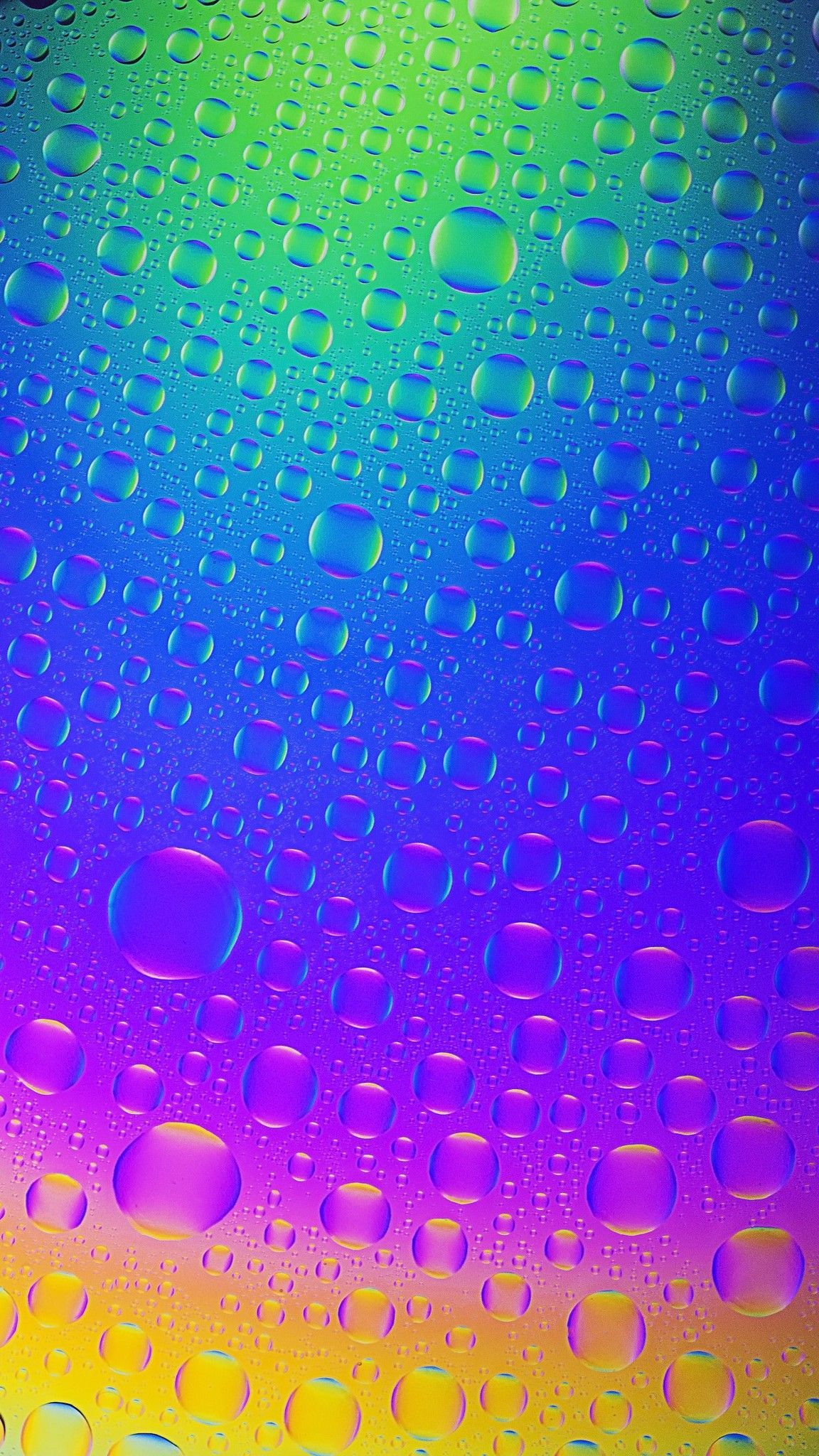 colorful water bubbles wallpaper