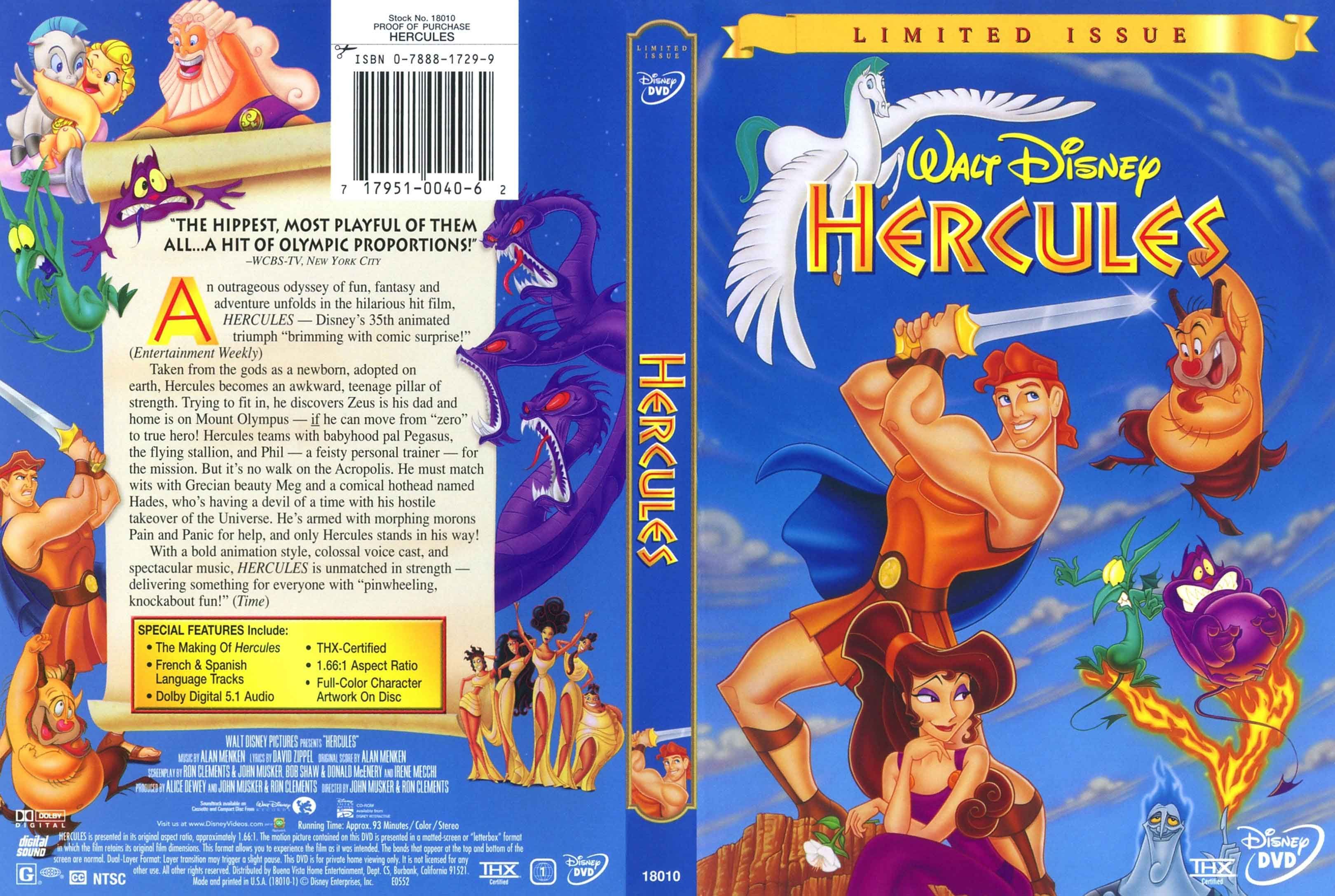 Hercules (1997) Wallpaper. HD Wallpaper, background high resolution desktop. Walt disney characters, Dvd covers, Walt disney cartoons