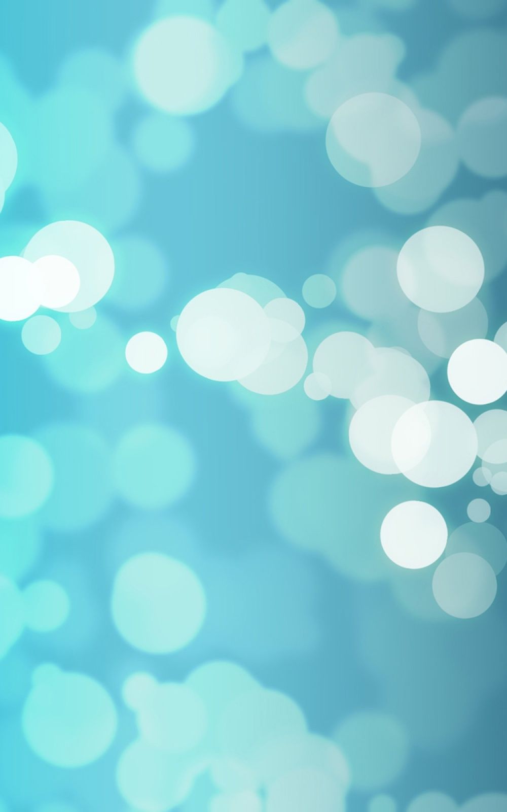 Blue Bubbles Bokeh iPhone 6 Plus HD Wallpaper HD