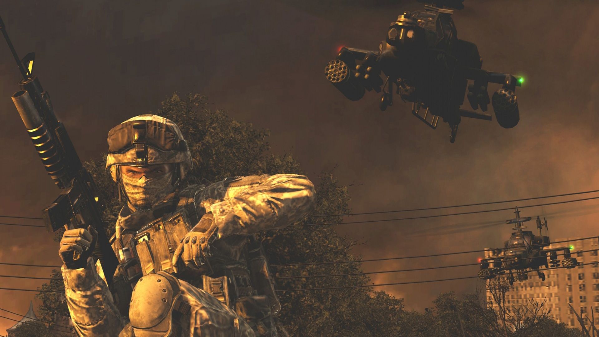 Free Call of Duty: Modern Warfare 2 Wallpaper in 1920x1080