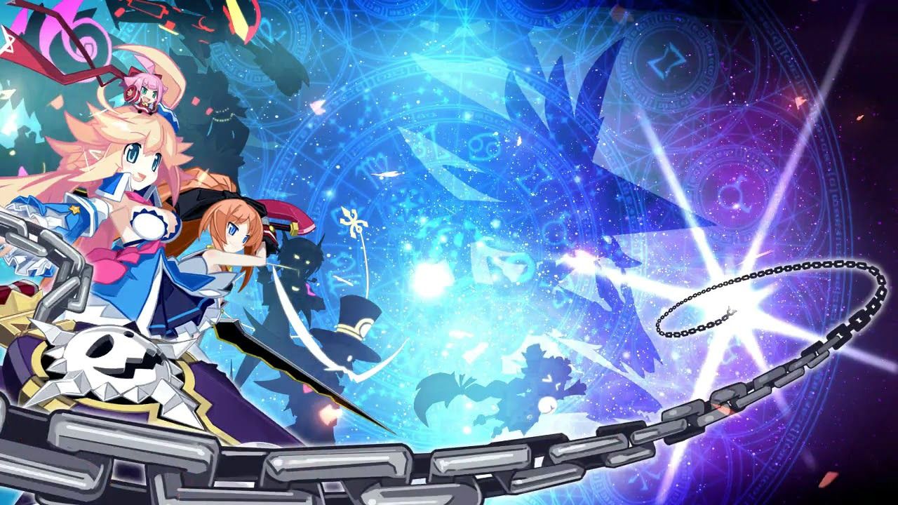 Mugen Souls Z Menu background (looped)