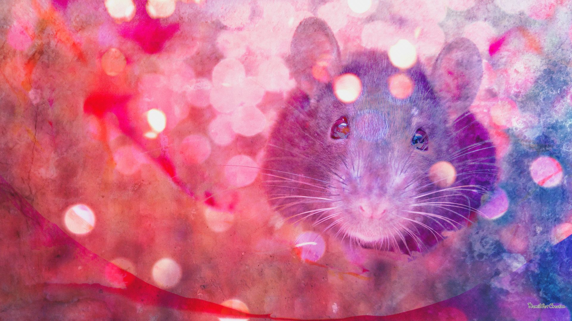 Latest Desktop Cute Rat Wallpaper