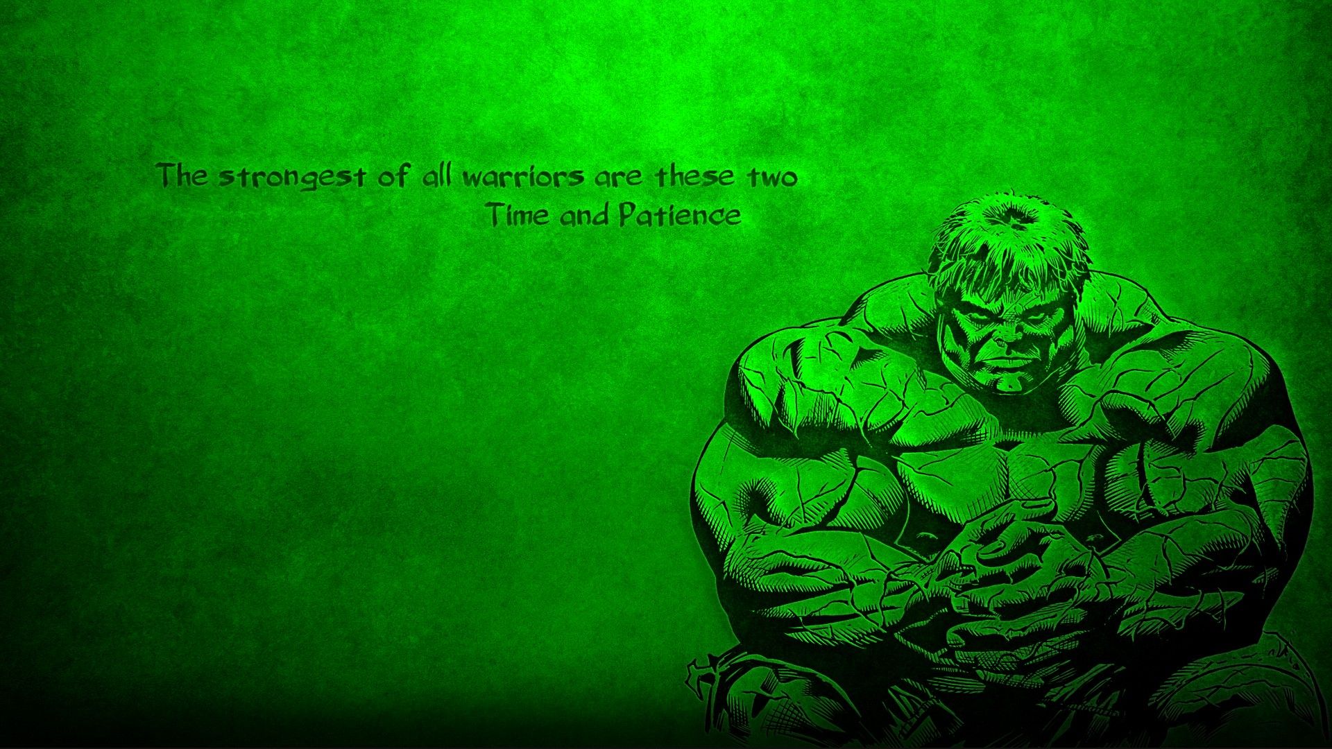 Hulk, Green, Quote Wallpaper HD / Desktop and Mobile Background
