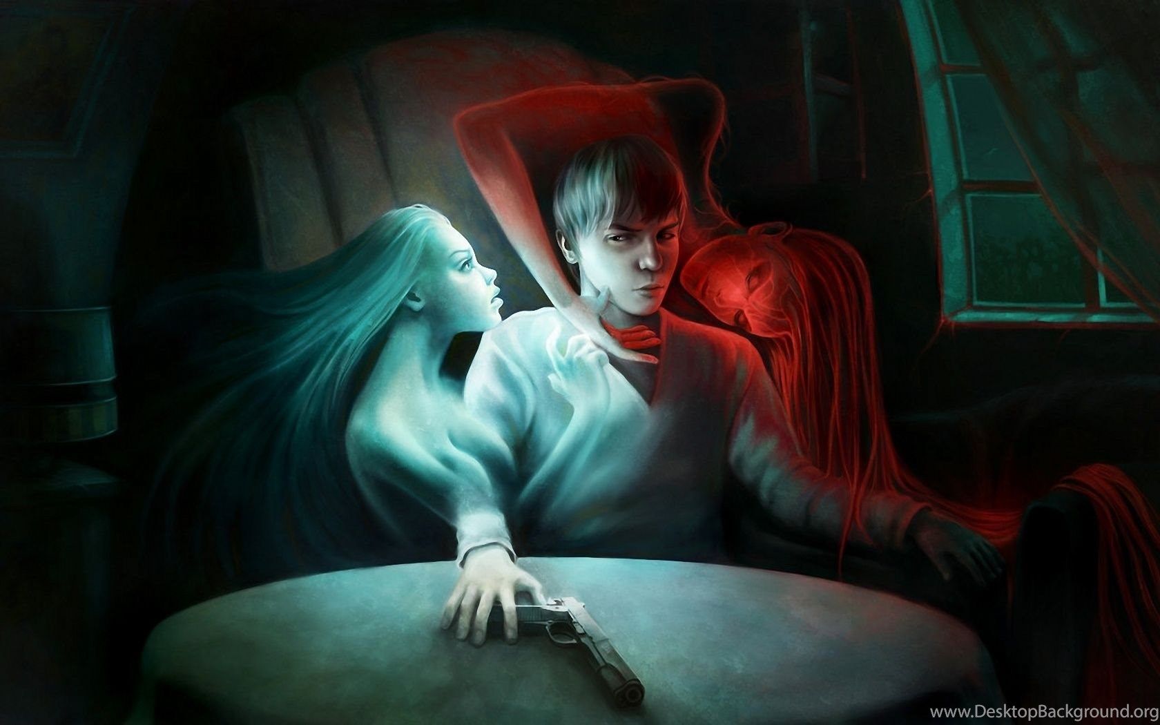 Angel And Demon Wallpaper And Image Wallpaper, Picture, Photo Desktop Background