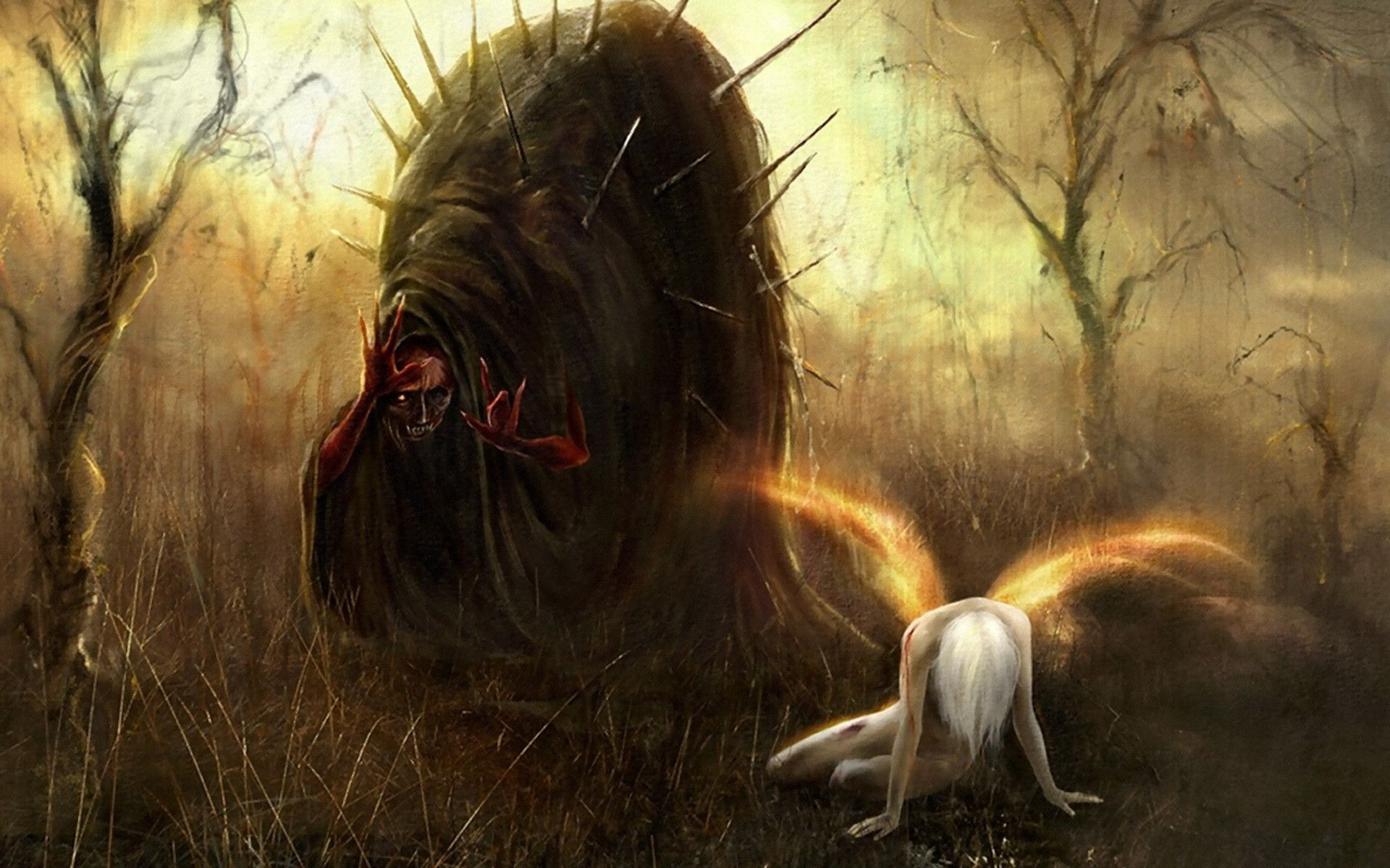 Demon Angel Wallpaper