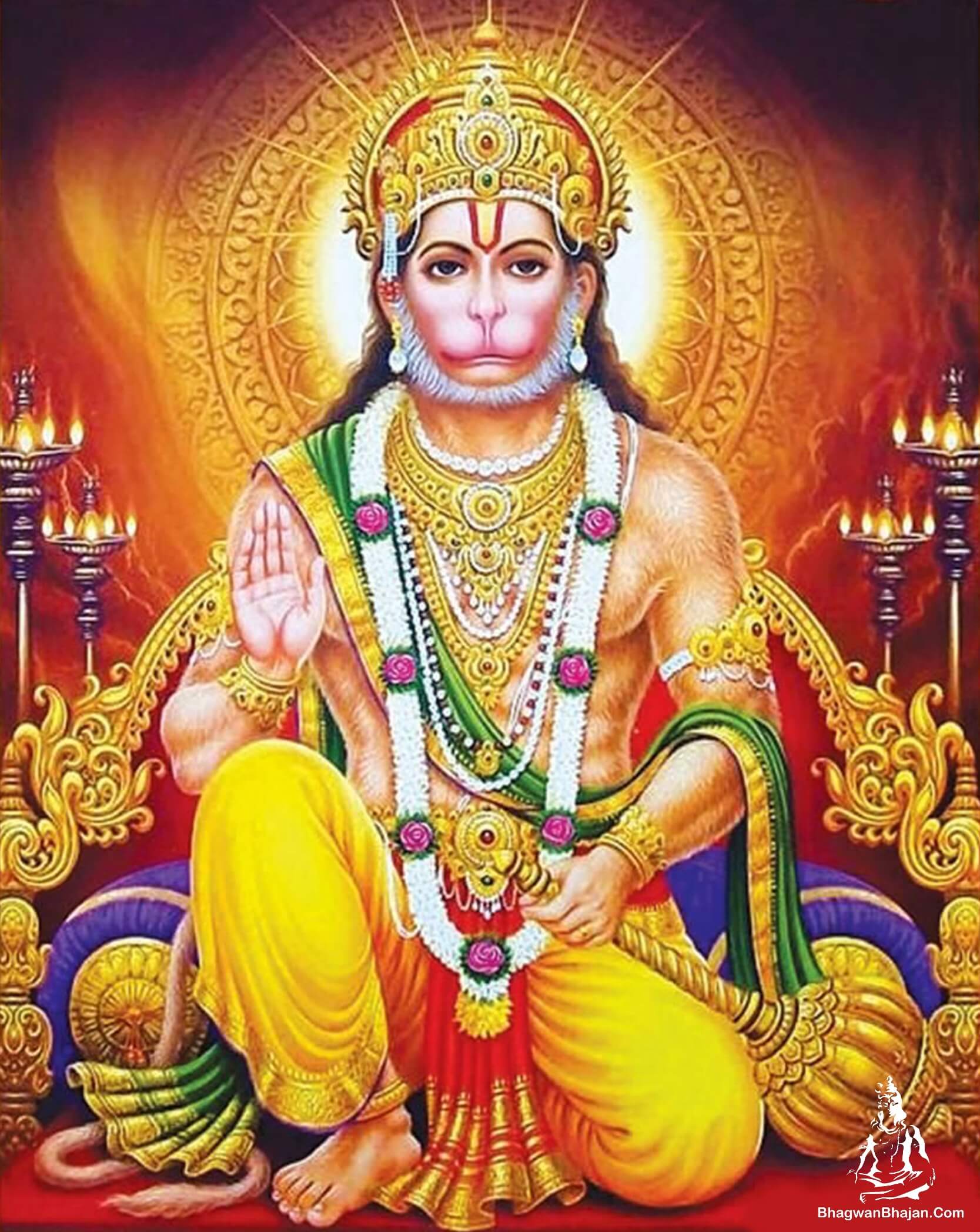 Download Free HD Wallpaper of Bhagwan Shree Hanuman. Bajrangbali HD Image. Sankatmochan Hanuman Wallpaper & Image
