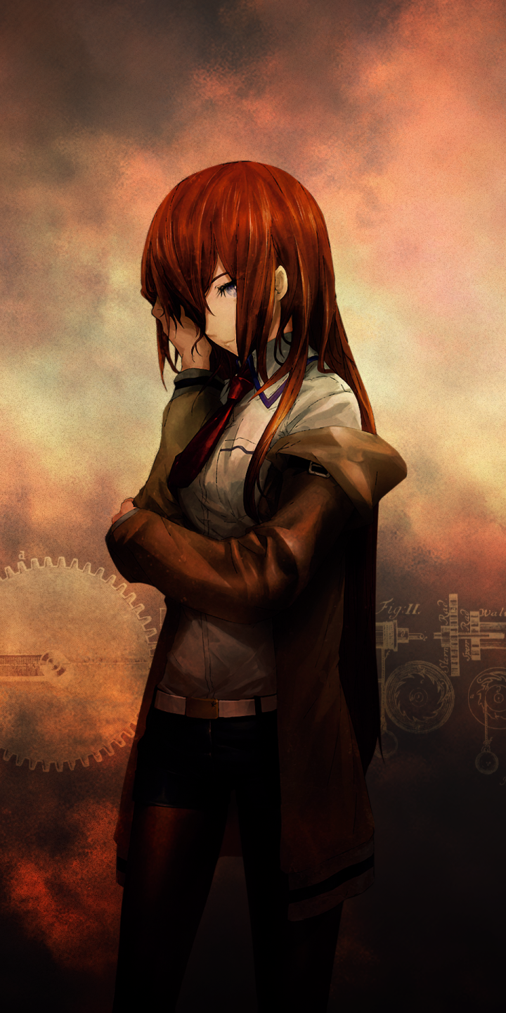 Makise Kurisu: Gate HD Wallpaper. Steins gate 0, Kurisu makise, Steins