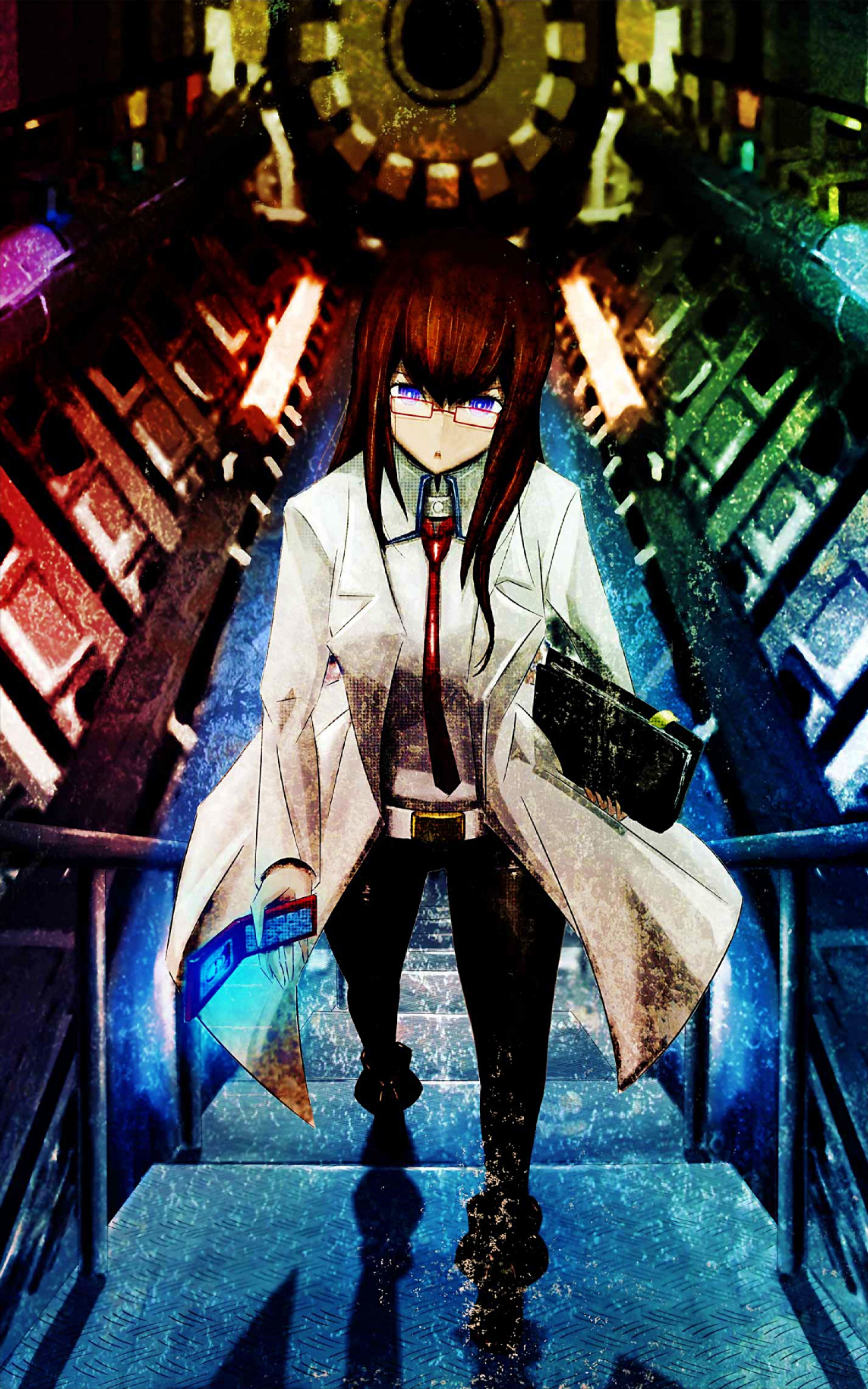Anime. Steins gate 0, Steins, Kurisu makise