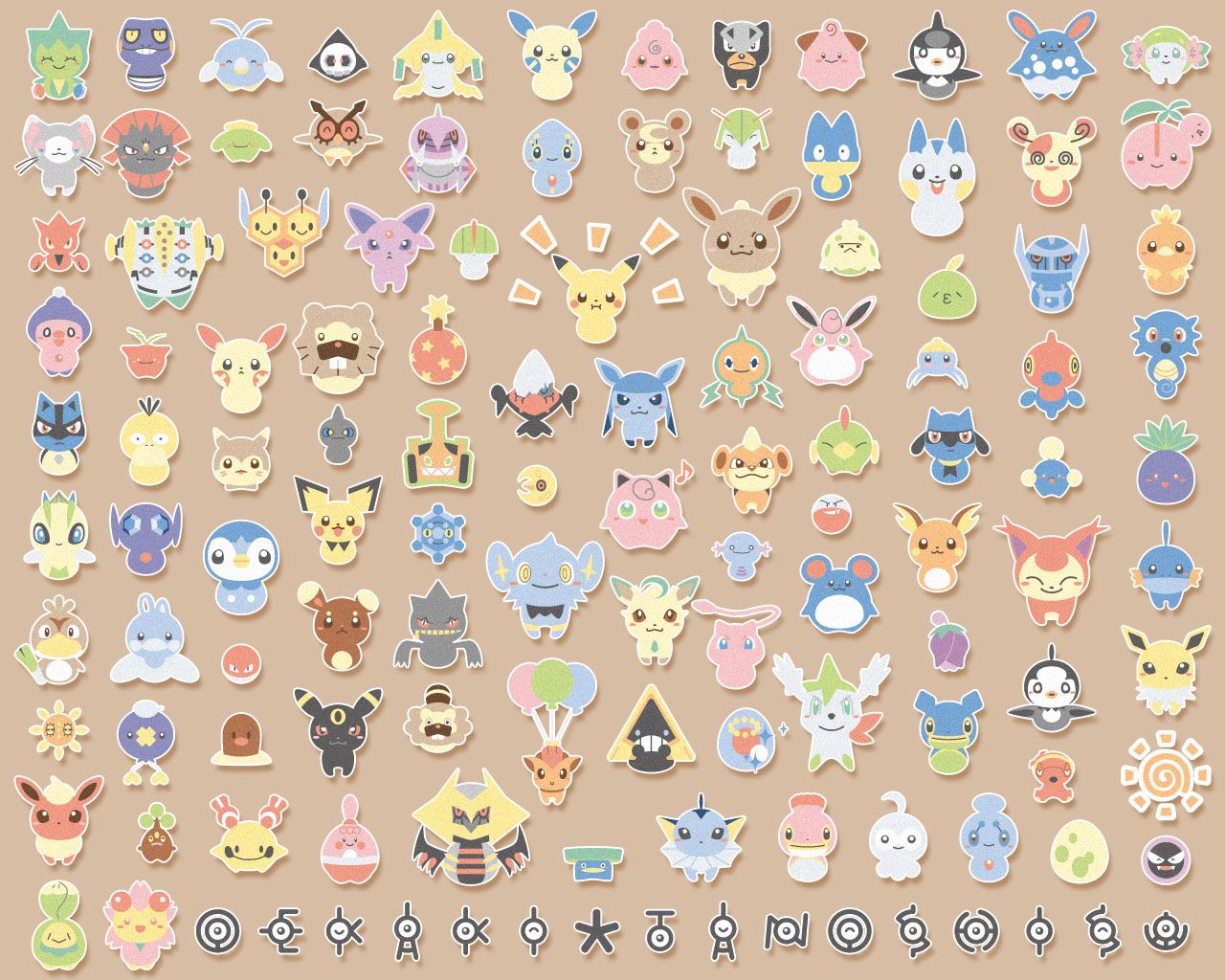 pokemon background tile