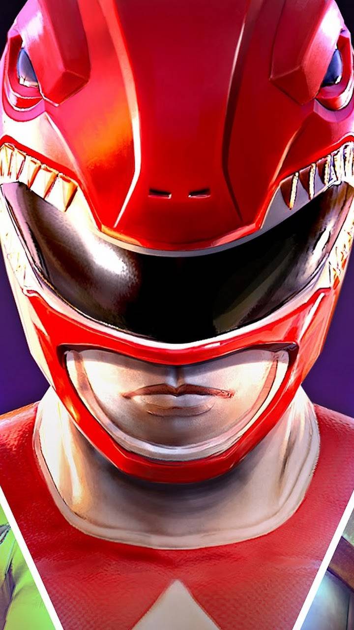 Red power rangers Wallpaper Download