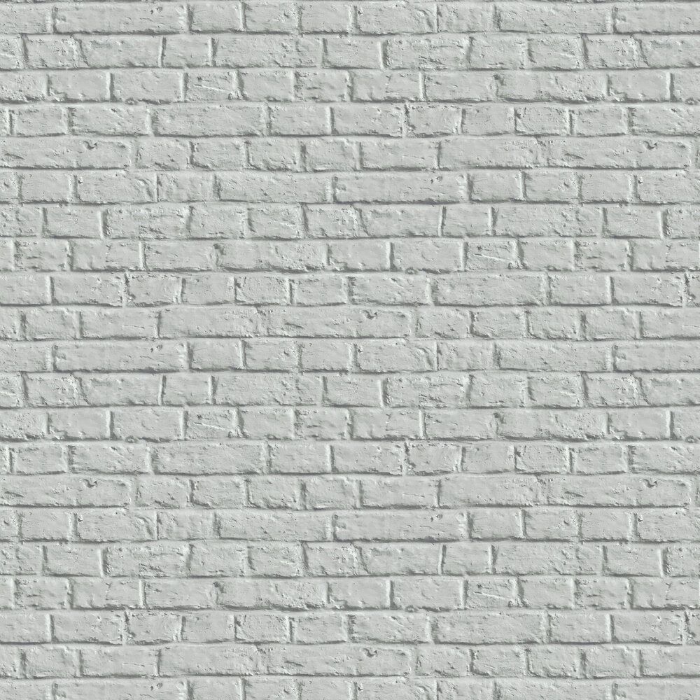 Brick Wall by Metropolitan Stories Grey, Wallpaper Direct
