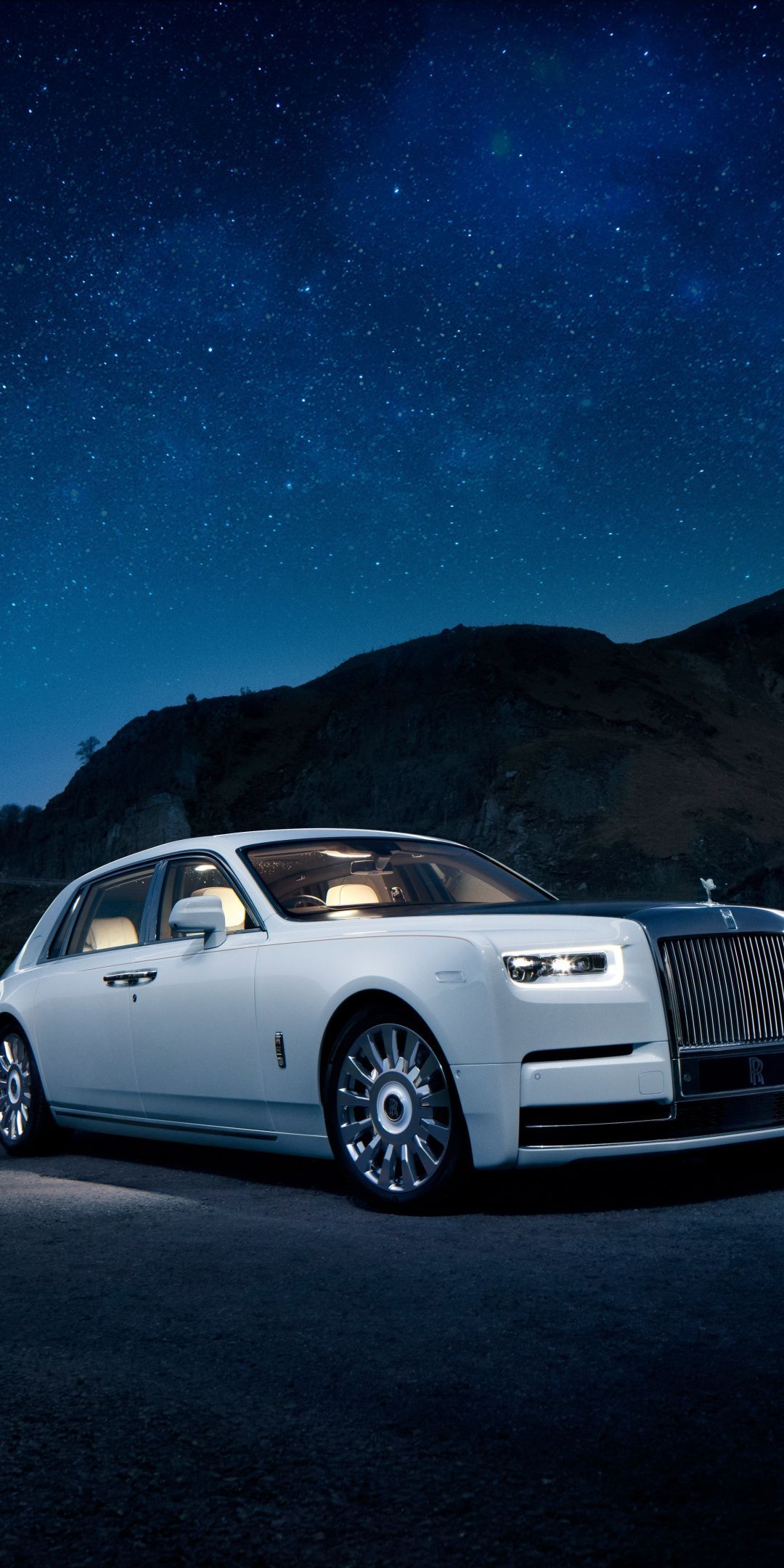 White Rolls Royce Phantom Tranquillity, 1080x2160 Wallpaper. Rolls Royce Phantom, White Rolls Royce, Rolls Royce Wallpaper