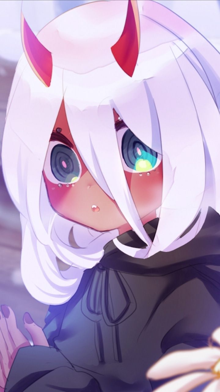 Cute Demon Anime Girl HD Wallpaper