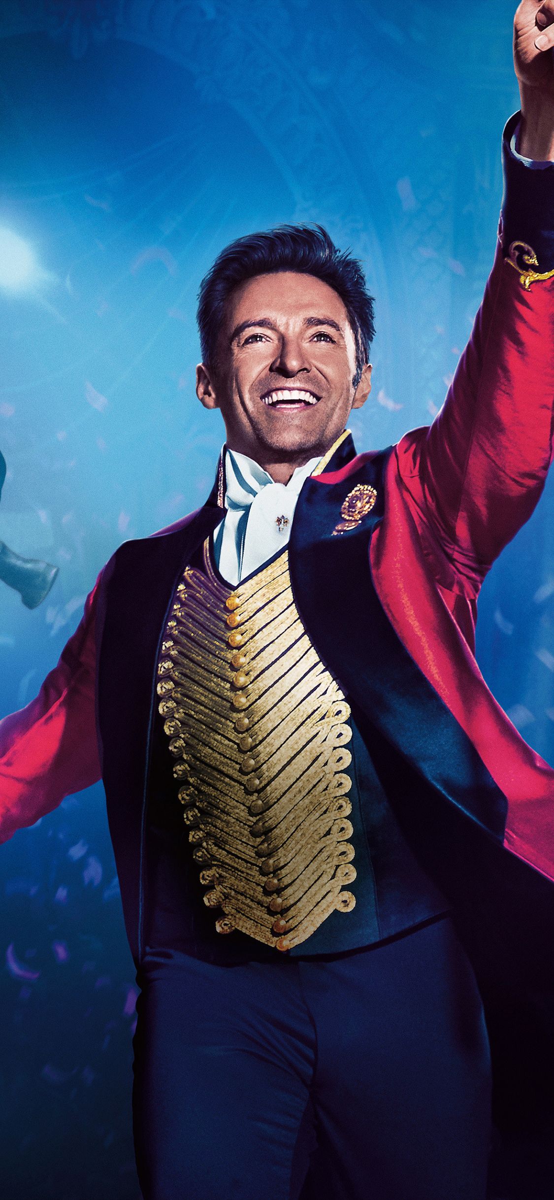 Download 1125x2436 wallpaper the greatest showman, hugh jackman, rebecca ferguson, poster, 2017, iphone x 1125x2436 HD image, background, 1267