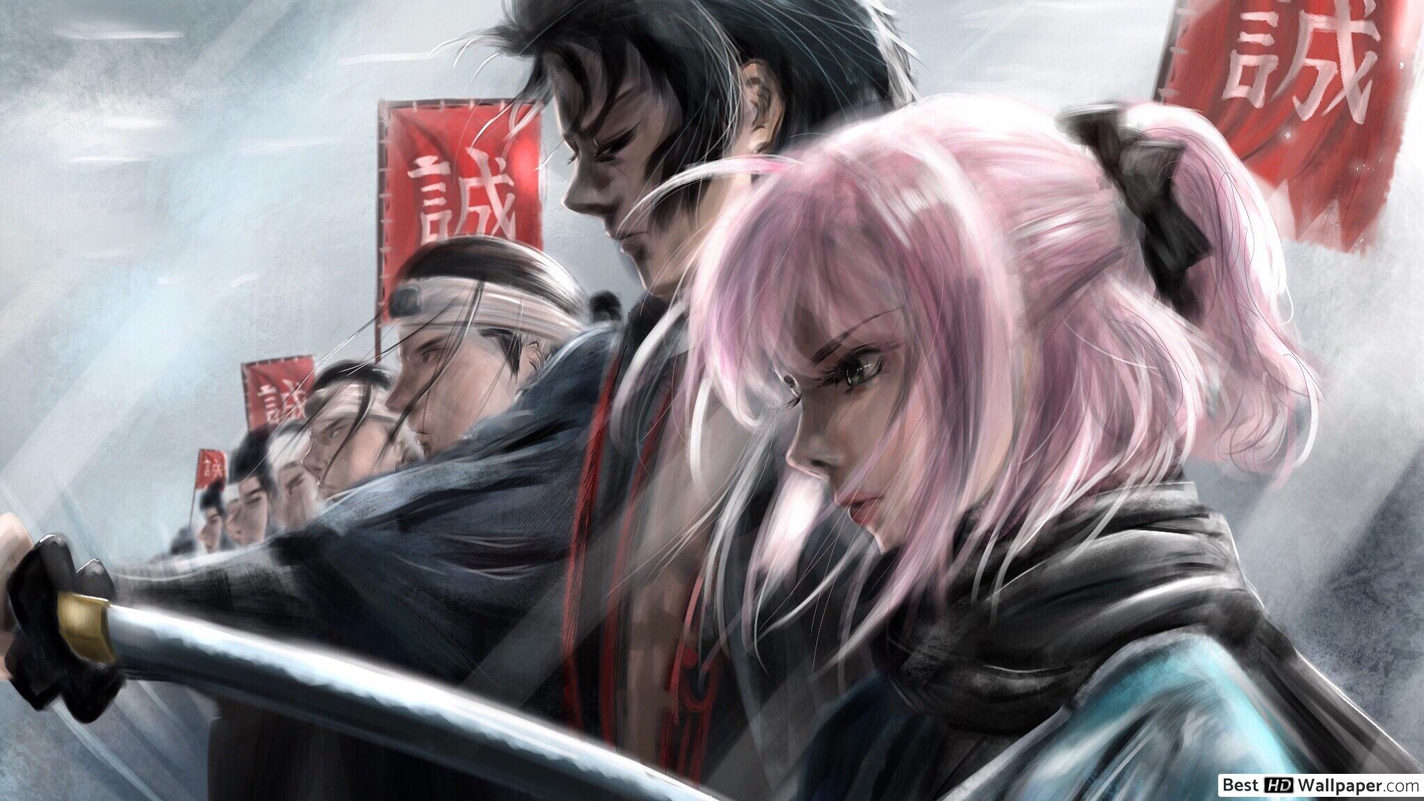 Fate Grand Order Toshizo & Okita Souji HD Wallpaper Download