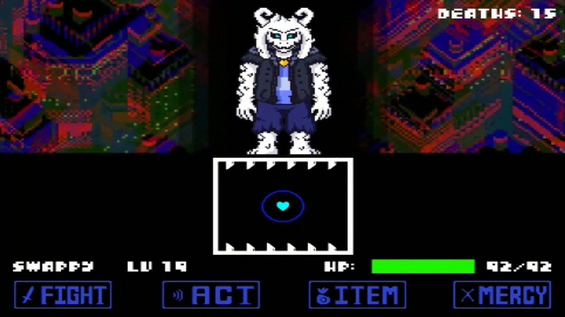 Storyswap Color _ Colored mode _ Genocide Asriel dreemurr _ (Undertale fangame) _ JOEL555_YT