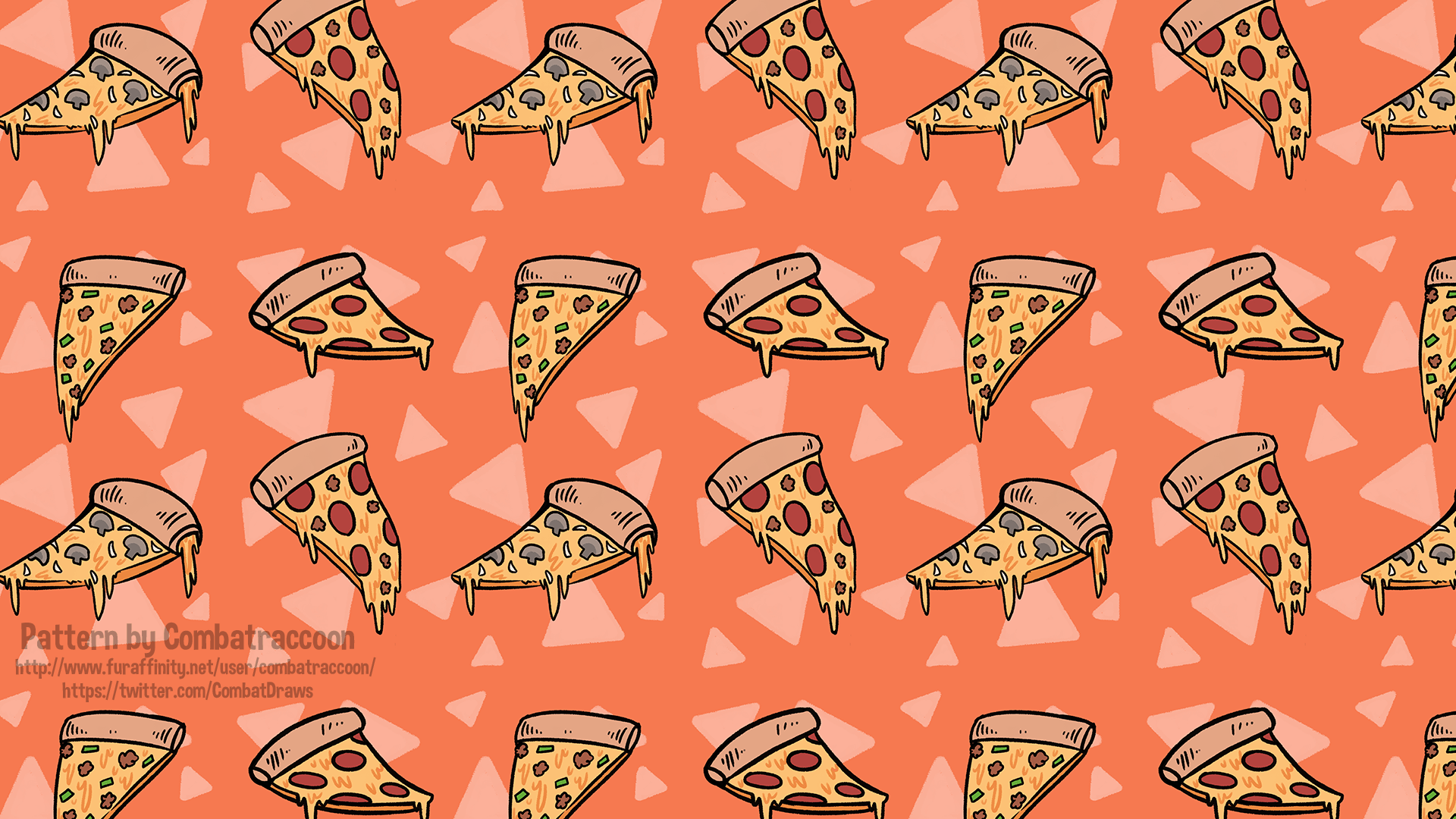 Animated Pizza Wallpaper