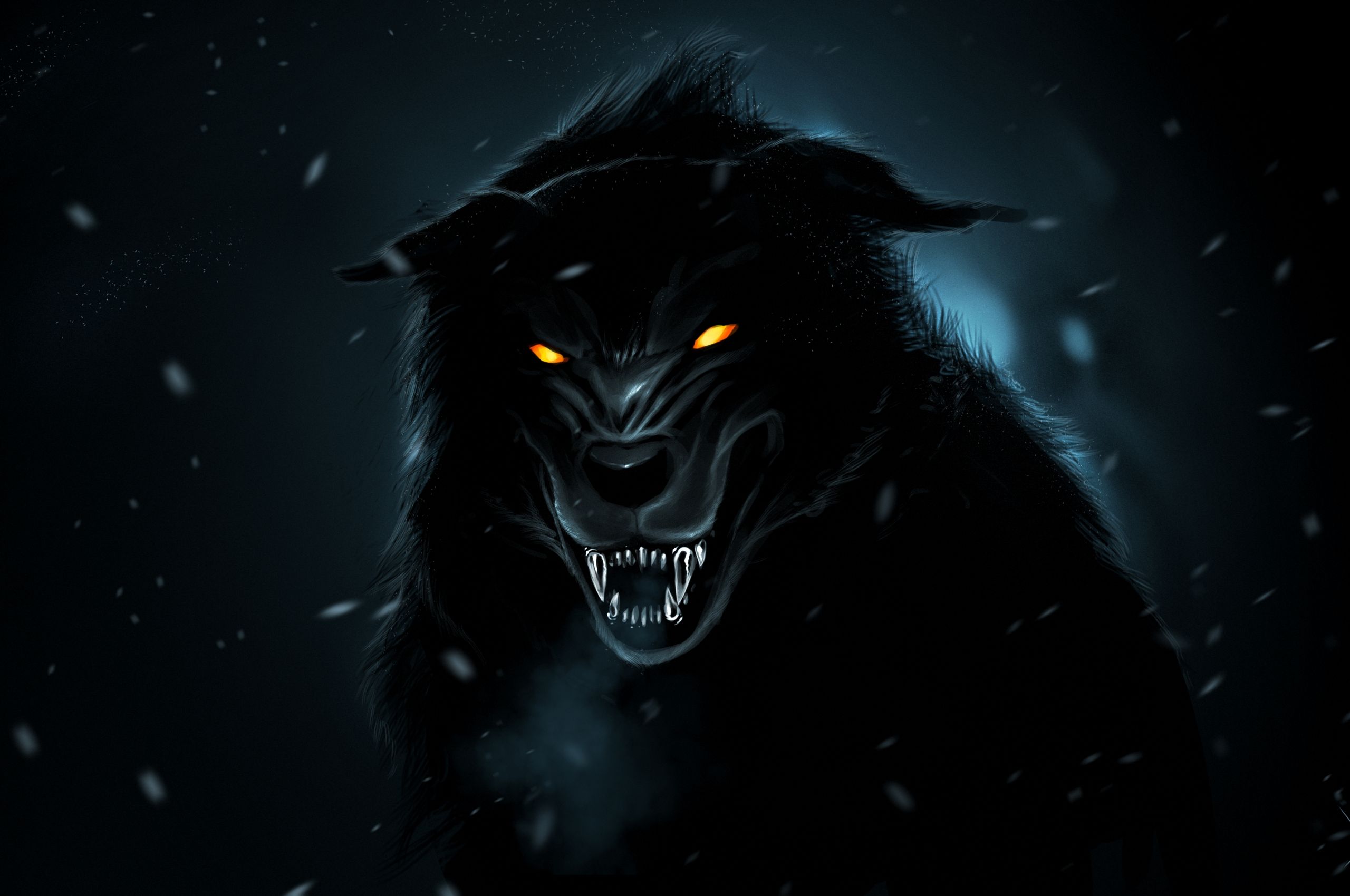Free download werewolf dark forest black wolf paint snow ghost HD [4152x2561] for your Desktop, Mobile & Tablet. Explore Black Wolves Wallpaper. Wolf Wallpaper, Image of Wolves