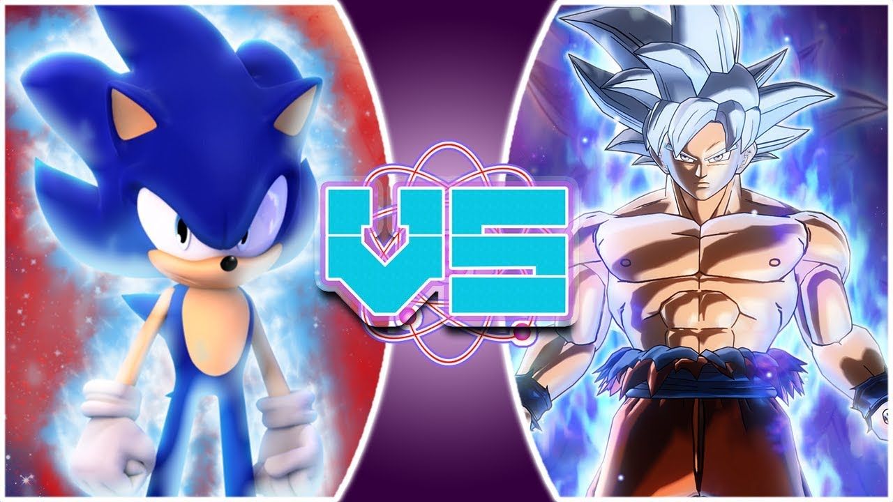 ULTRA SONIC vs ULTRA INSTINCT GOKU! Animated Movie. (Sonic vs Goku Animation)