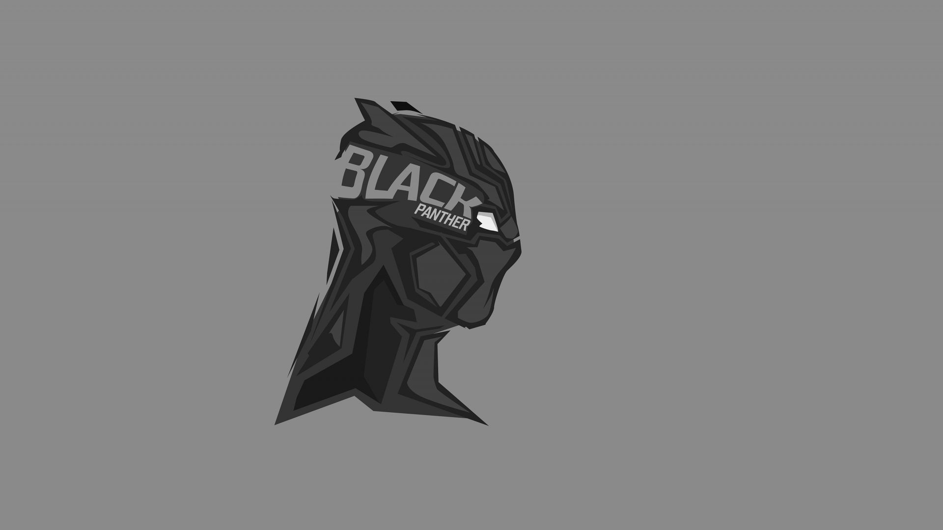 Desktop wallpaper headshoot, marvel, black panther, art, HD image, picture, background, 83456b