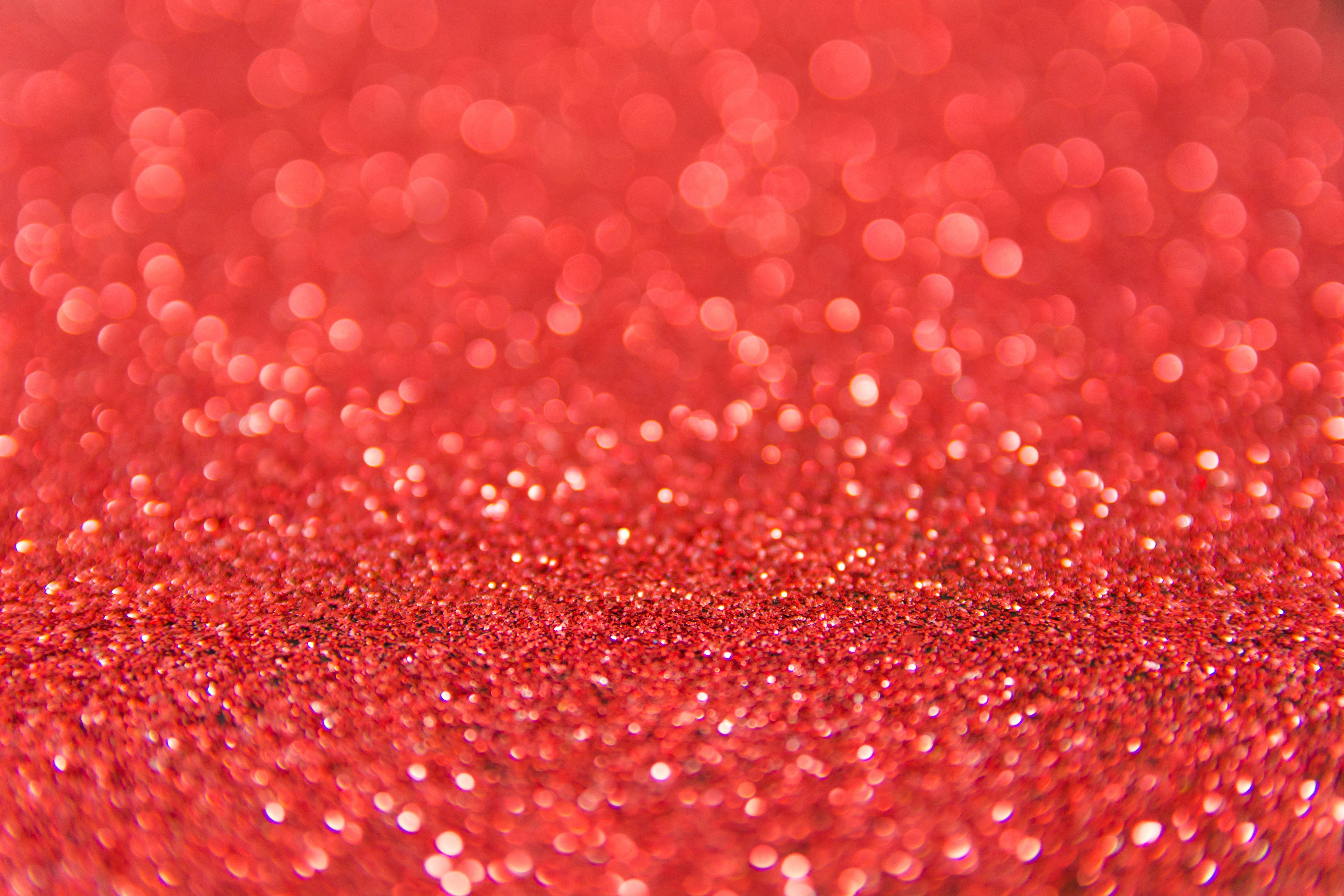 Red Glittered Wallpaper · Free