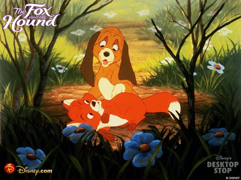 The Fox And The Hound Wallpaper. Cute Fox Wallpaper, Steampunk Fox Wallpaper And Nine Tailed Fox Wallpaper