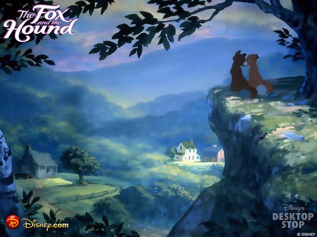 The Fox And The Hound Wallpapers Wallpaper Cave