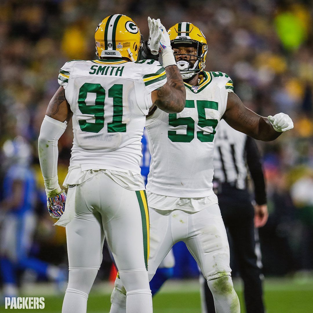 Green Bay Packers on Instagram: “Preston Smith (7) & Za'Darius Smith (6) are the first #Packers tandem to both. Green bay packers, Green bay packers meme, Packers