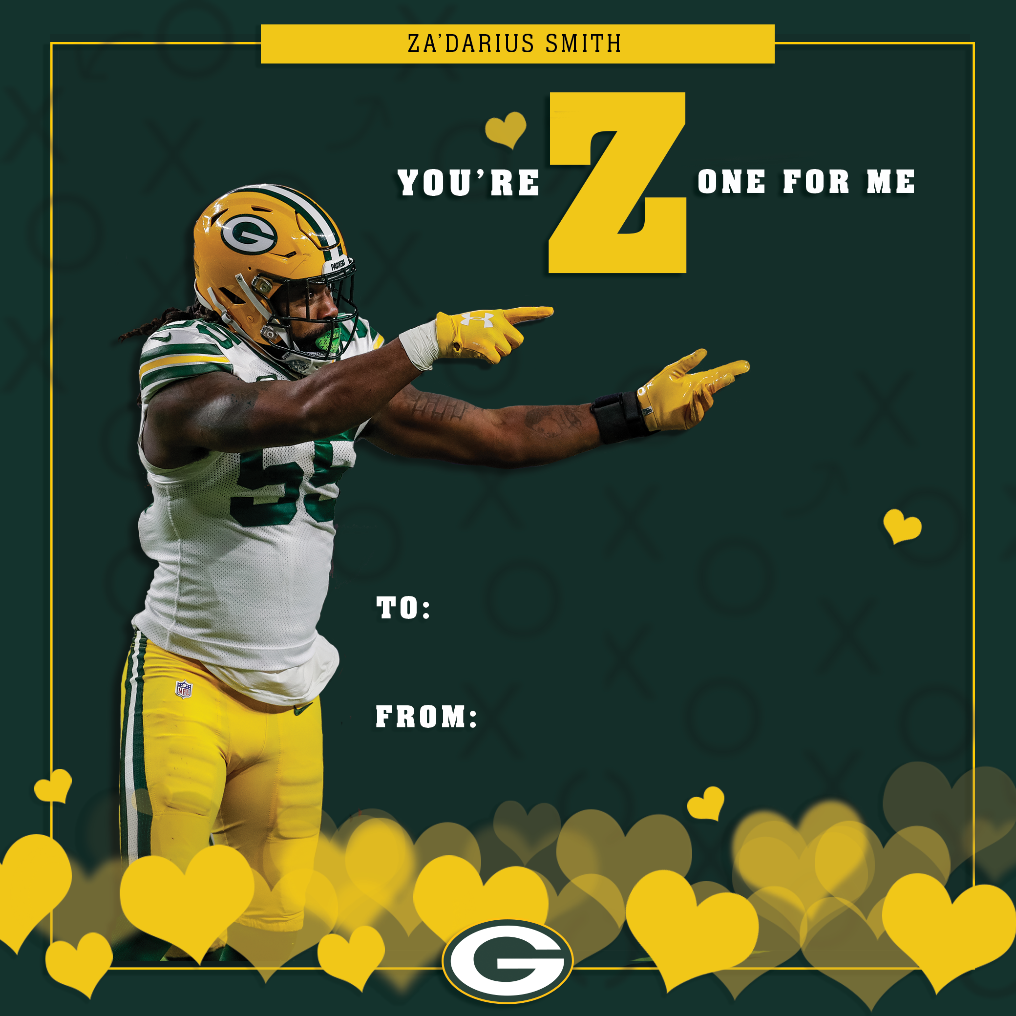 Packers Valentines. Green Bay Packers