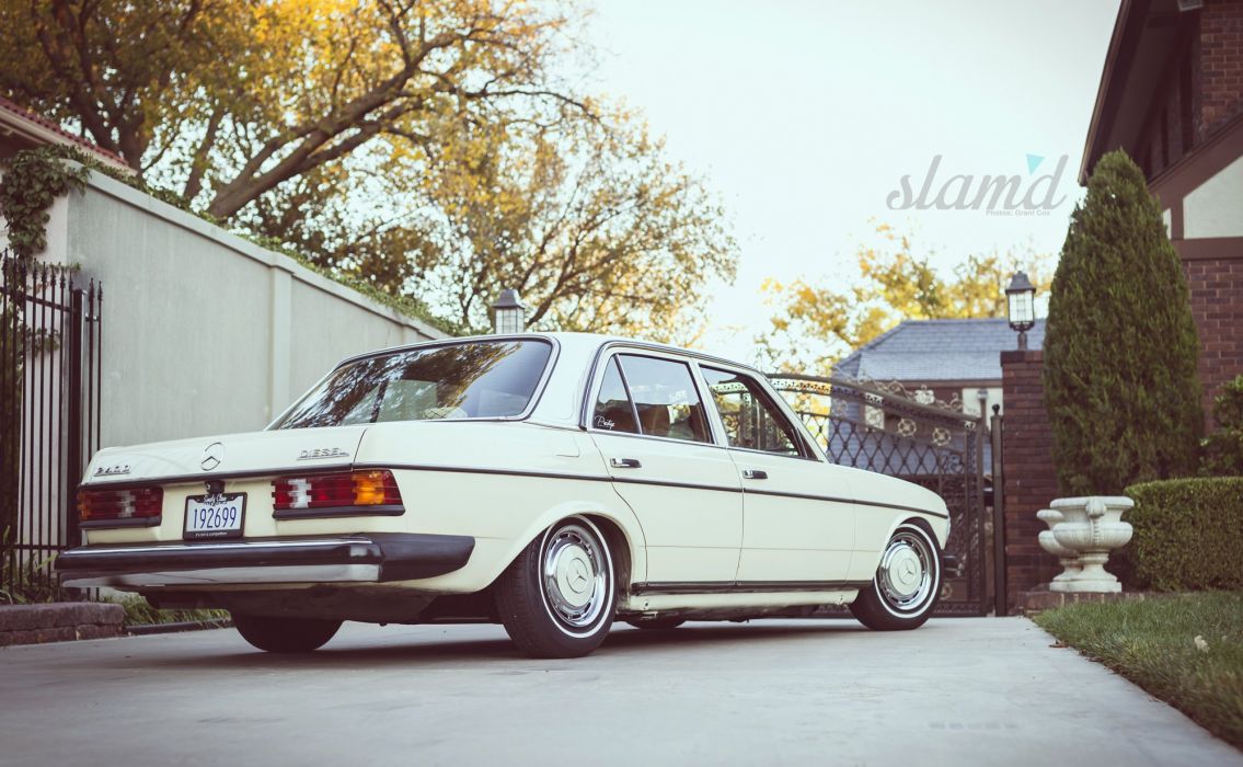 MERCEDES W123 DIESEL tuning custom wallpaperx1233