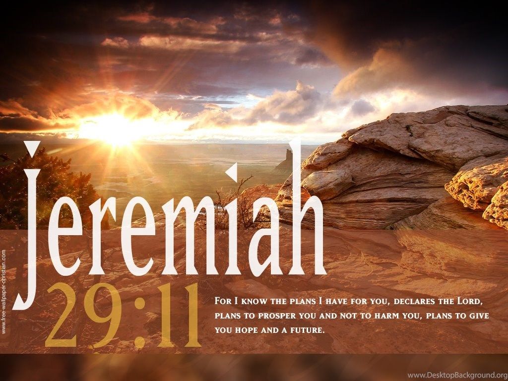 Desktop Bible Verse Wallpaper Jeremiah 29 11 Desktop Background