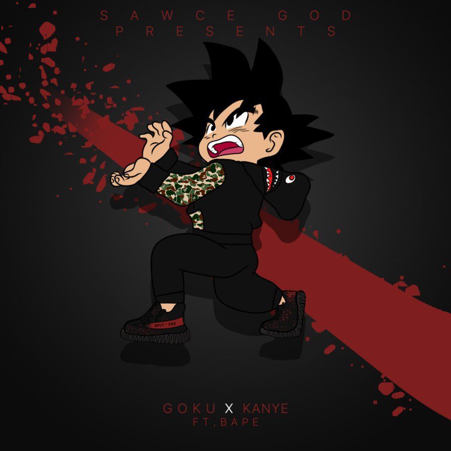 Drip Goku Wallpaper HD, Bape - Wallpaperforu