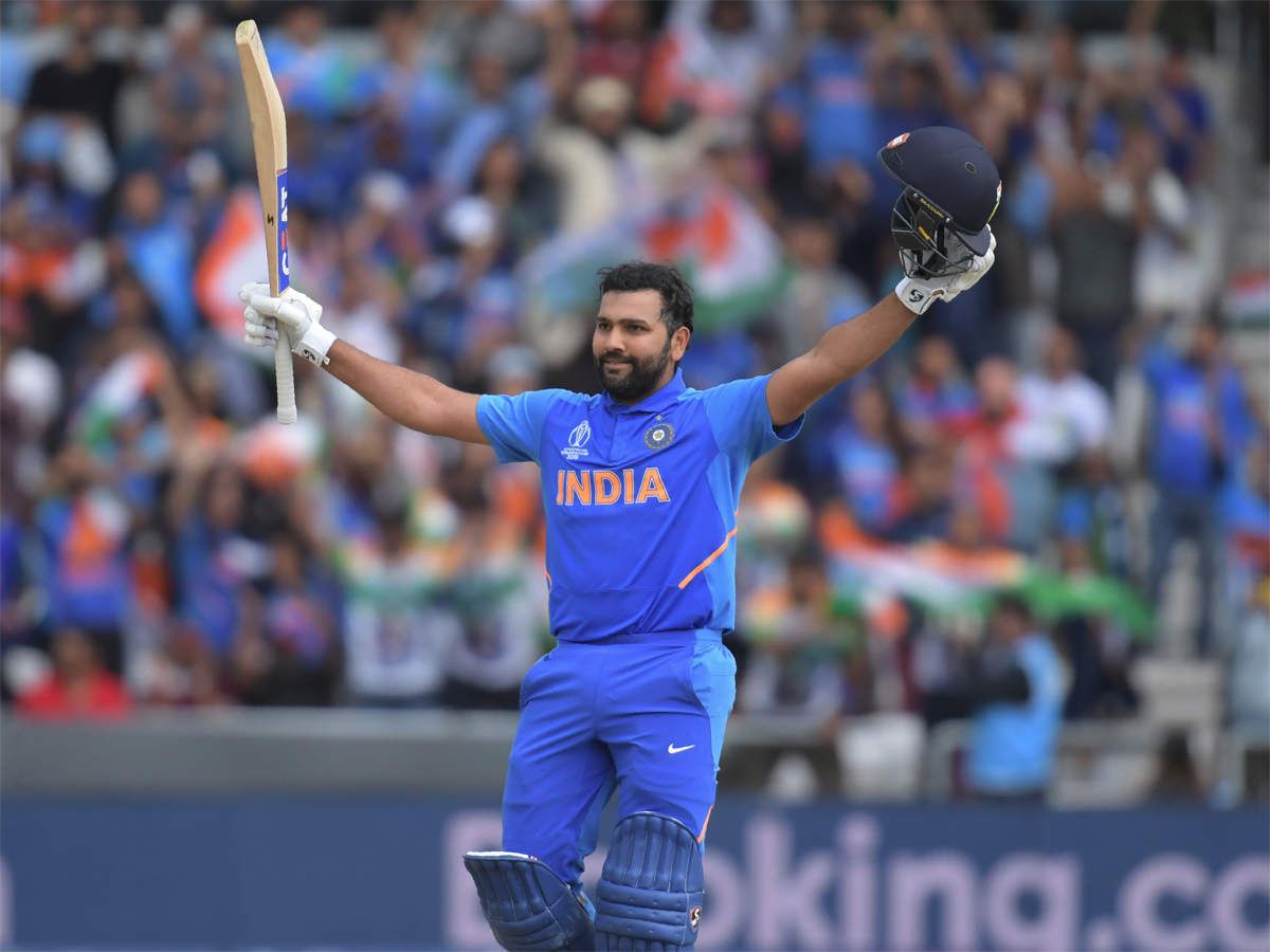 Rohit Sharma first batsman to hit five centuries in a World Cup. Cricket News of India