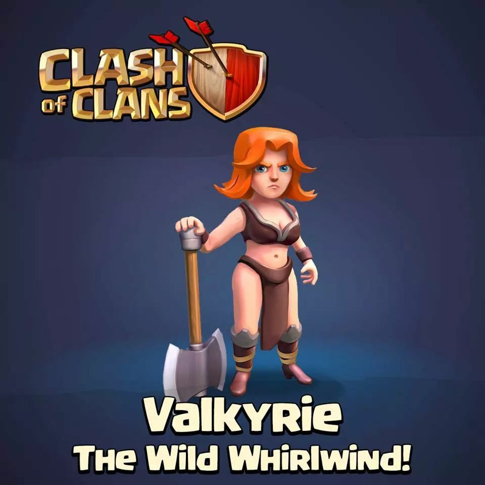 Valkyrie. Clash of clans, Clan, Valkyrie