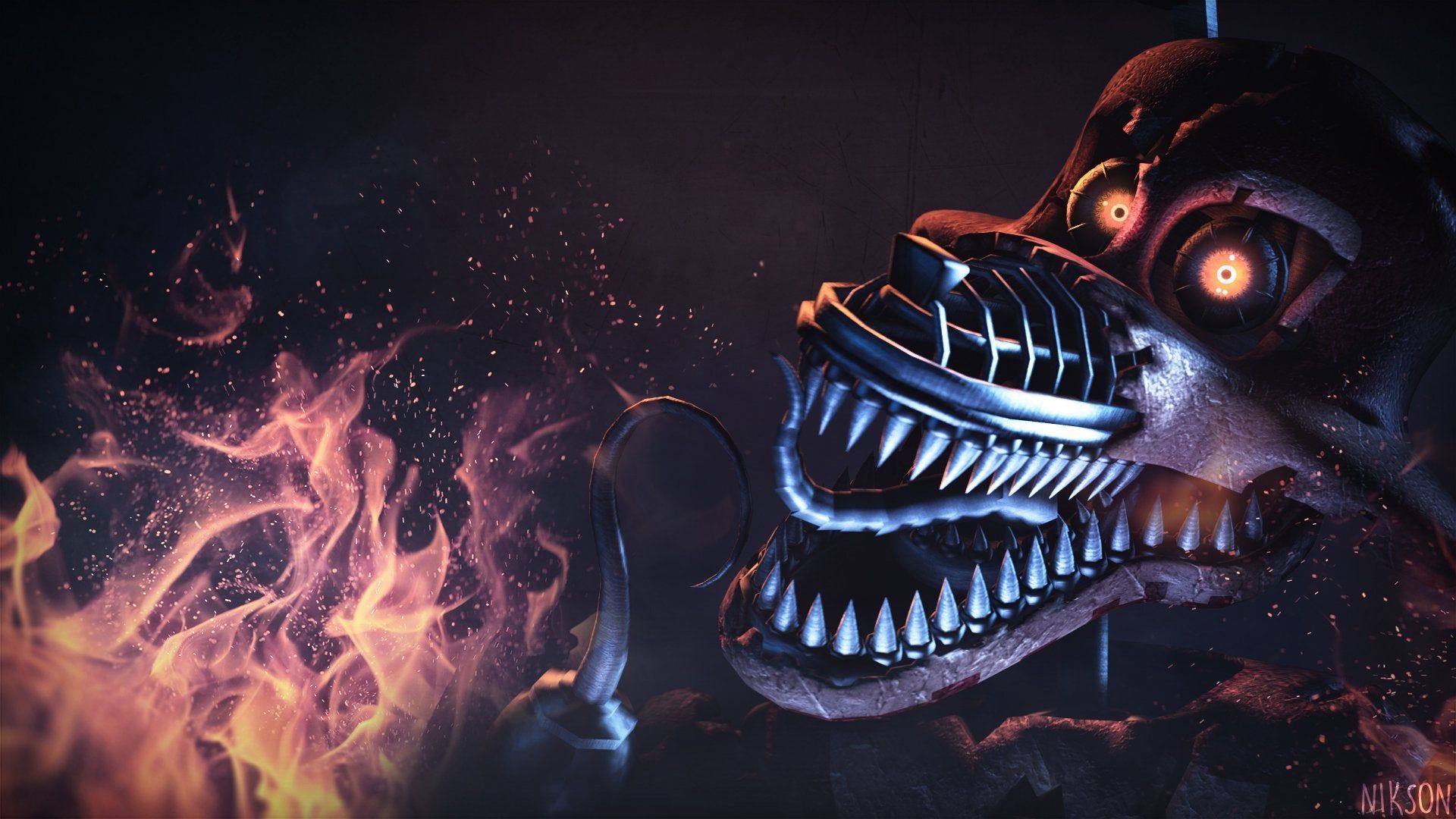 SFM FNaF] Nightmare Freddy Wallpaper [4K] : r/fivenightsatfreddys