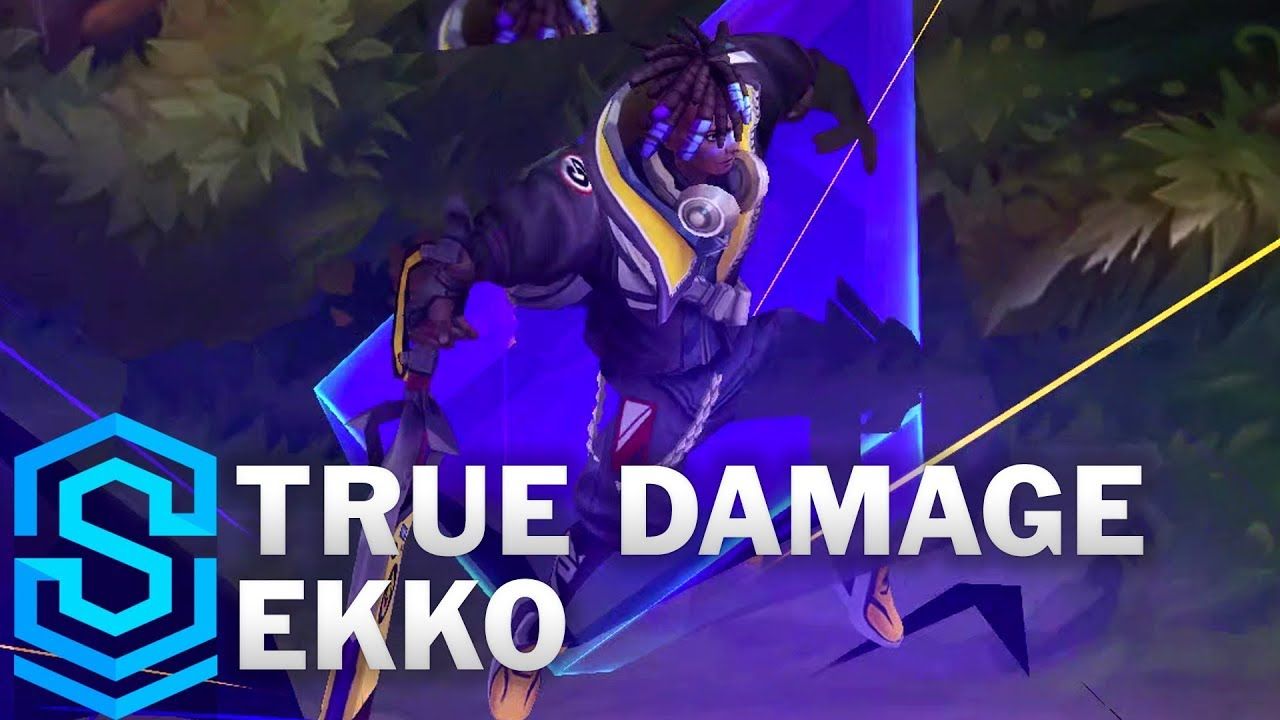 True Damage Ekko Skin Spotlight Release Of Legends