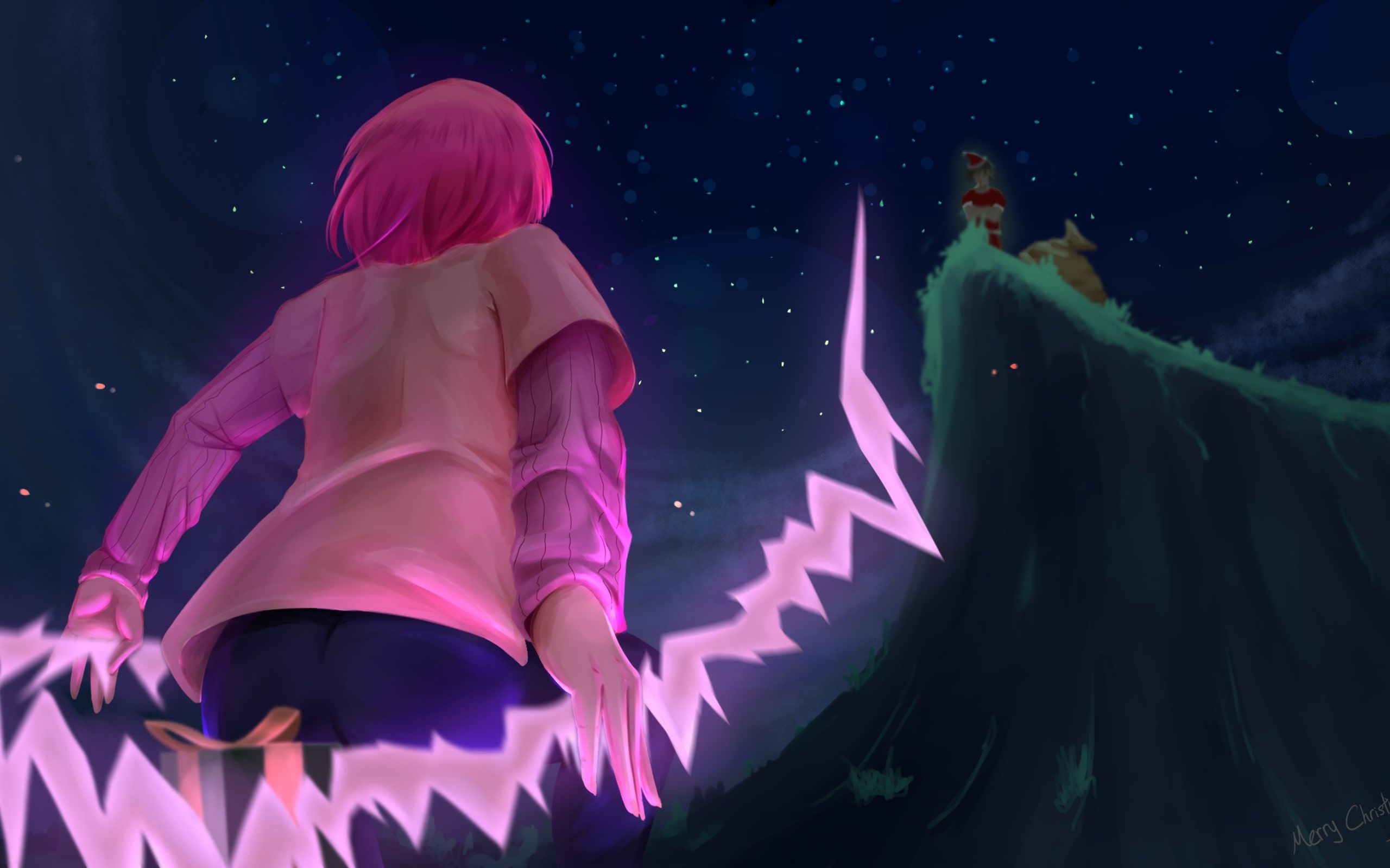 Gowther, Pink Hair, The Seven Deadly Sins Wallpaper