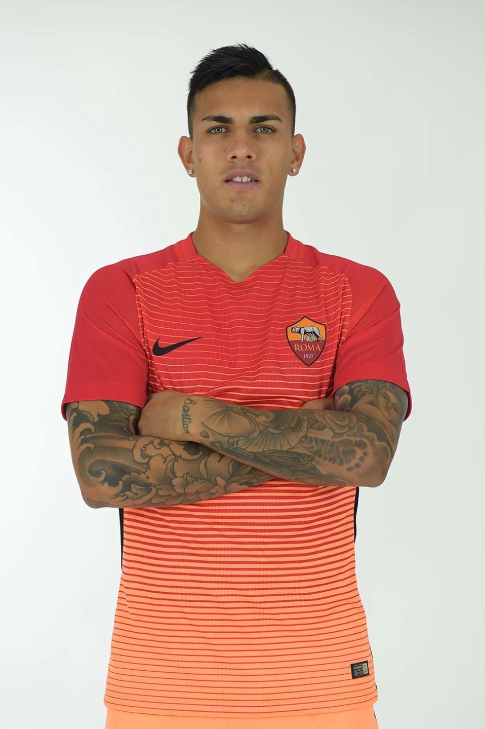 Midfielder Leandro Paredes was the first player to try on the new third strip exclusive image of him wearing the kit. As roma, Argentina football, Football